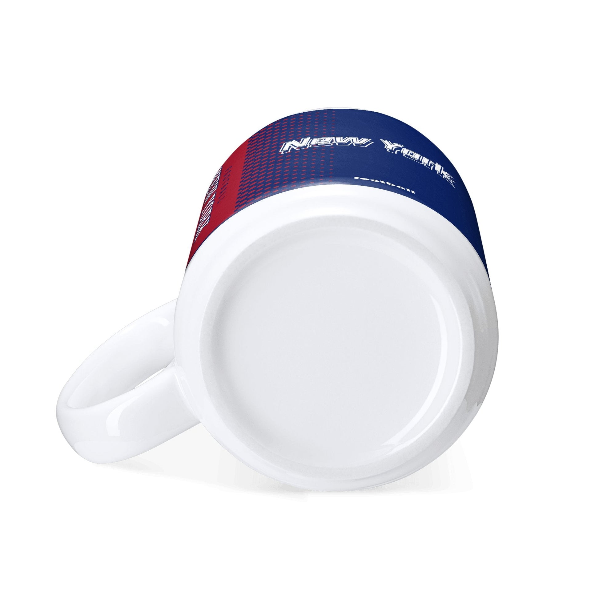 Personalized New York Football Mug - Custom Name & Number - Antking ANTKING