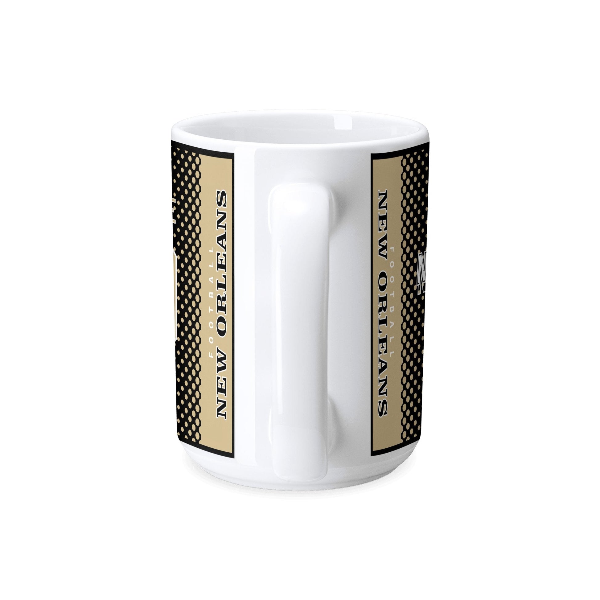 Personalized New Orleansa Football Mug - Custom Name & Number - Antking ANTKING