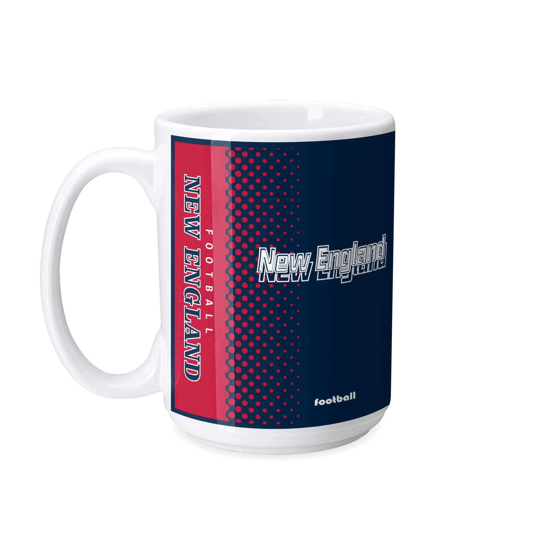 Personalized New Englanda Football Mug - Custom Name & Number - Antking ANTKING