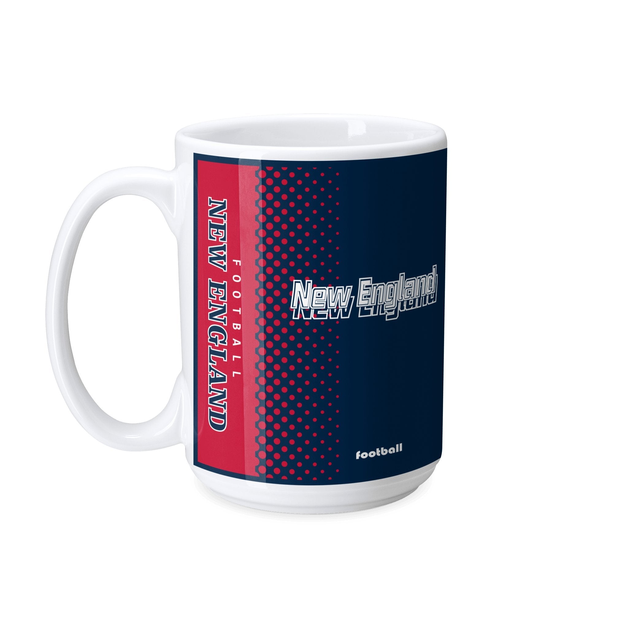Personalized New Englanda Football Mug - Custom Name & Number - Antking ANTKING