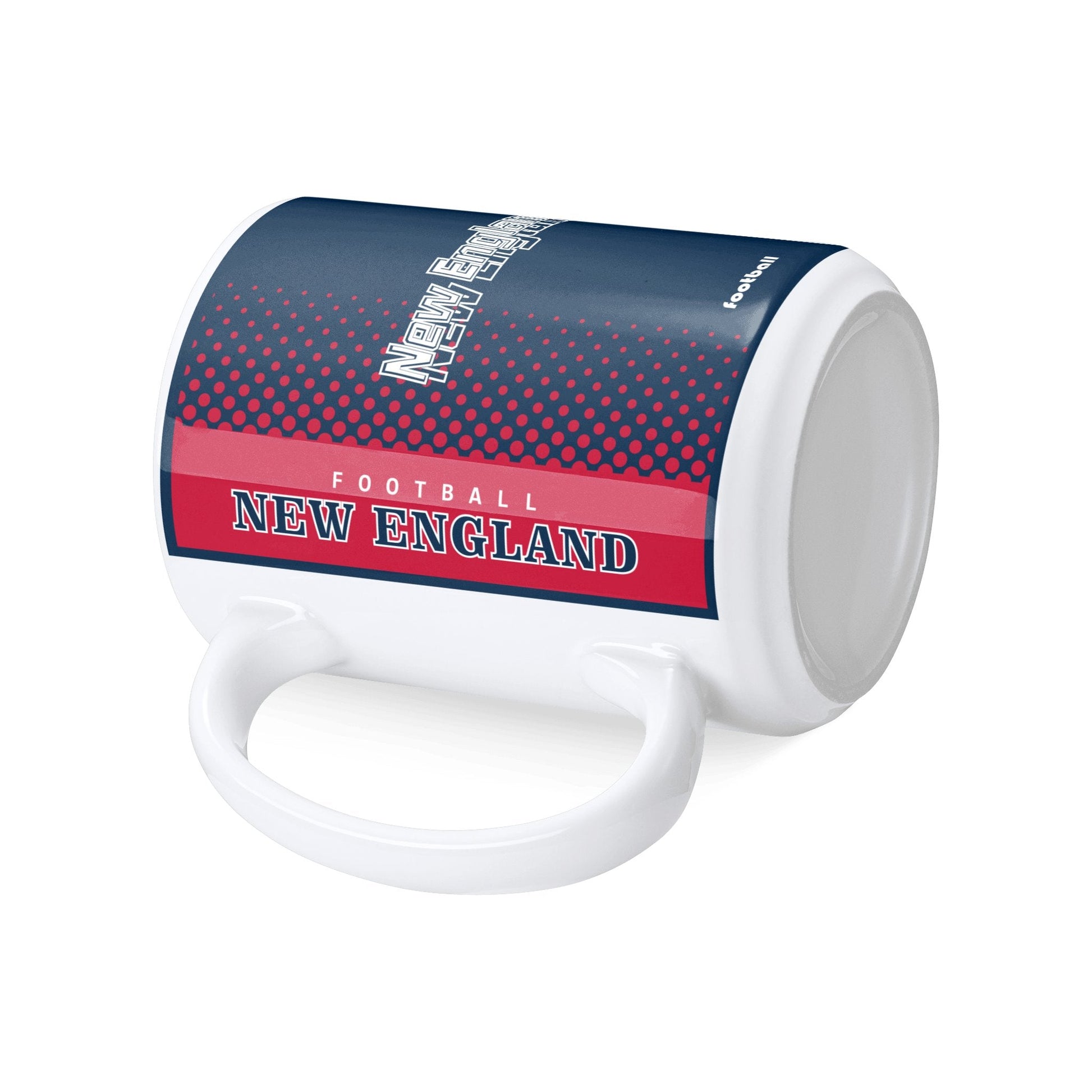 Personalized New Englanda Football Mug - Custom Name & Number - Antking ANTKING