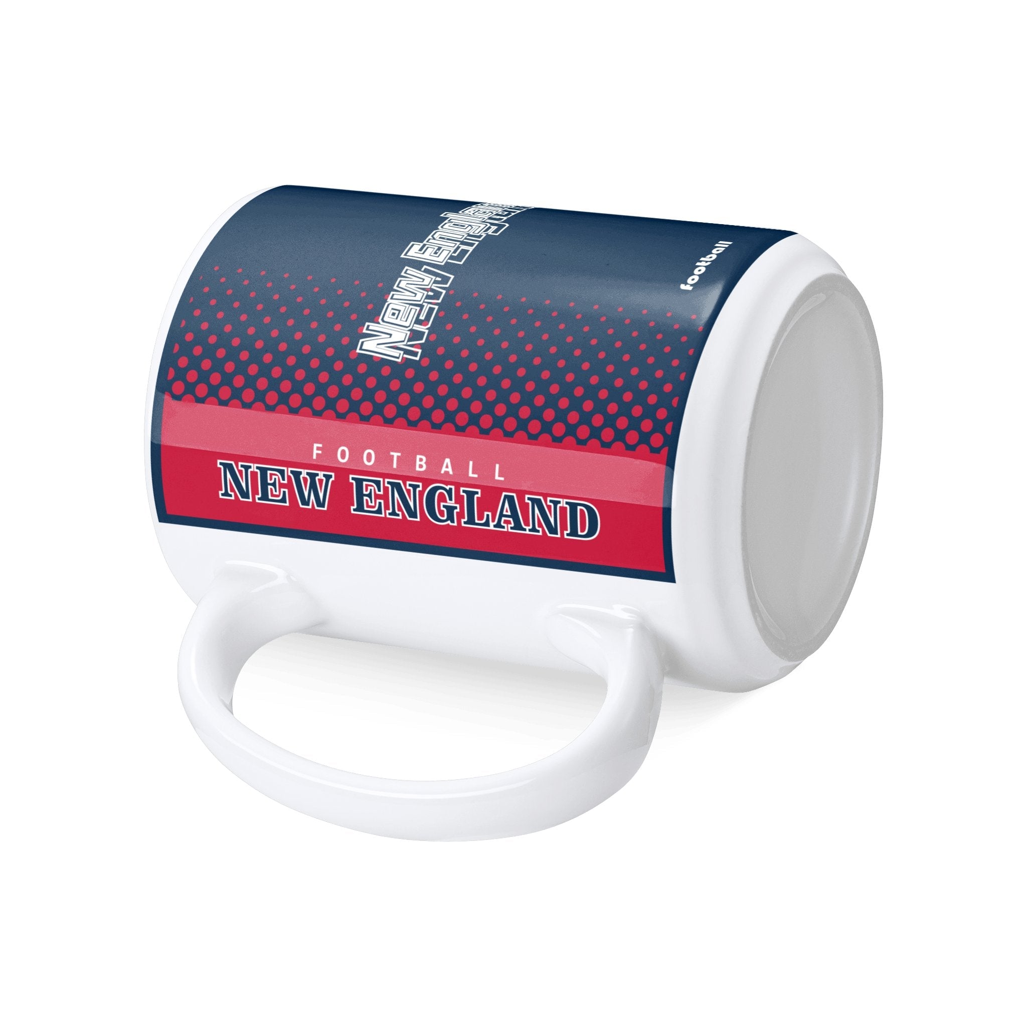 Personalized New Englanda Football Mug - Custom Name & Number - Antking ANTKING
