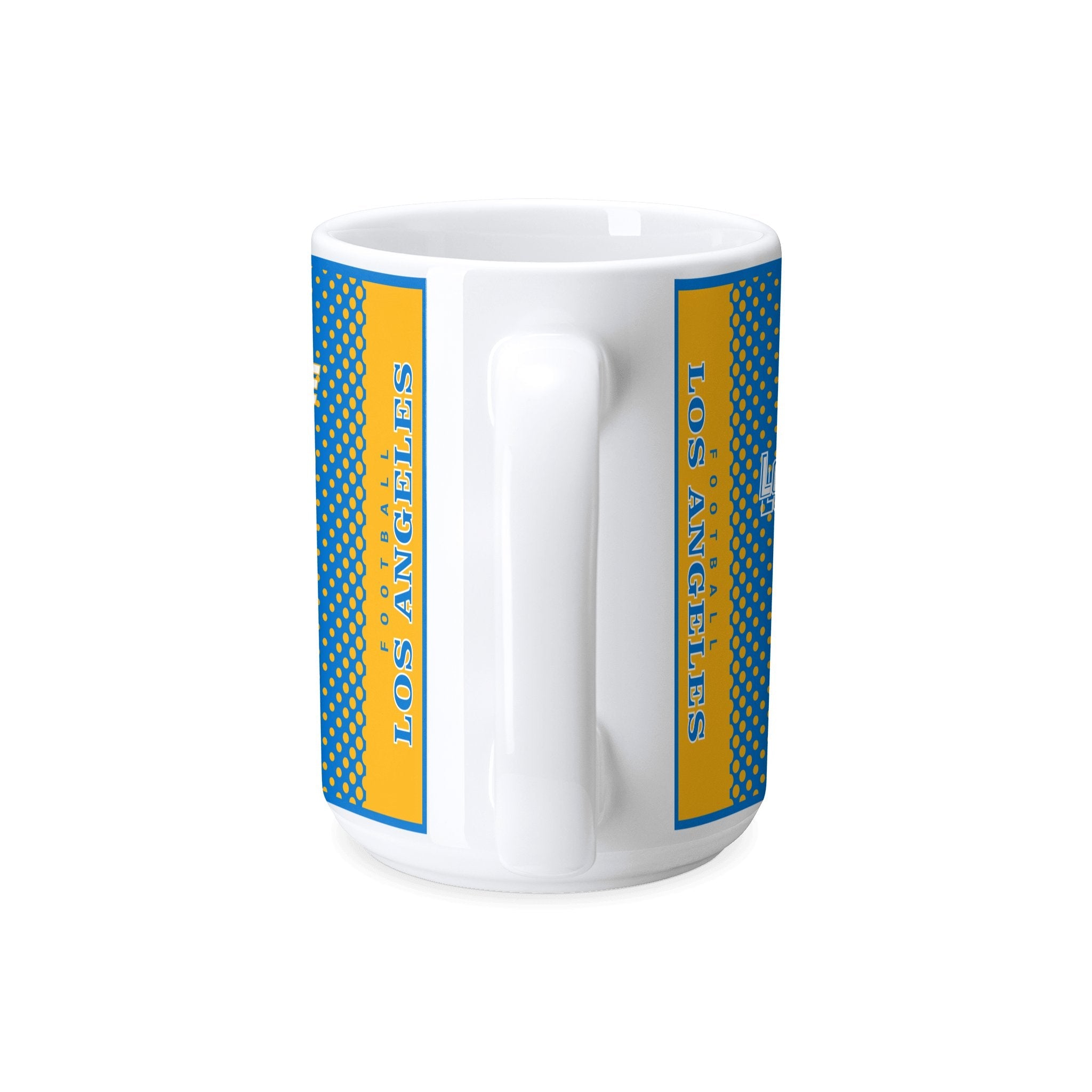 Personalized Los Angeles Football Mug - Custom Name & Number - Antking ANTKING