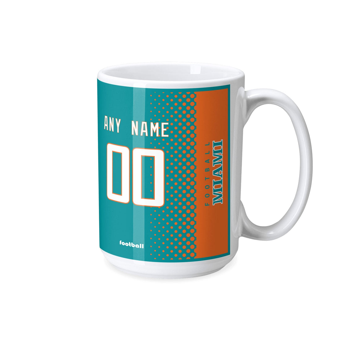 Custom [Miami] Mug with Personalized Name - Ceramic Coffee Cup - Antking
