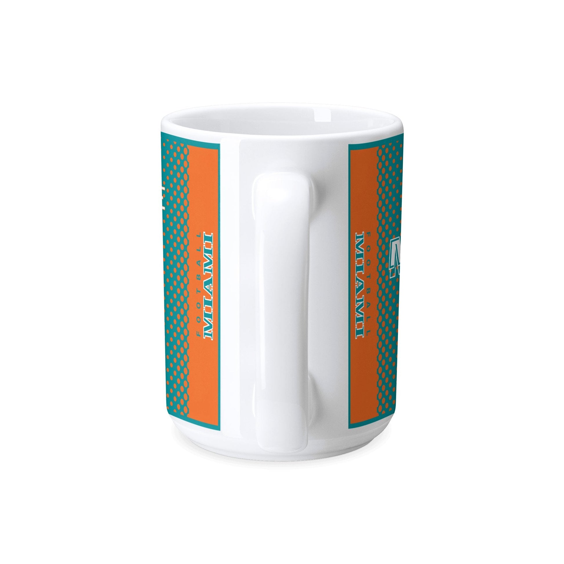 Personalized Miami Football Mug - Custom Name & Number - Antking ANTKING