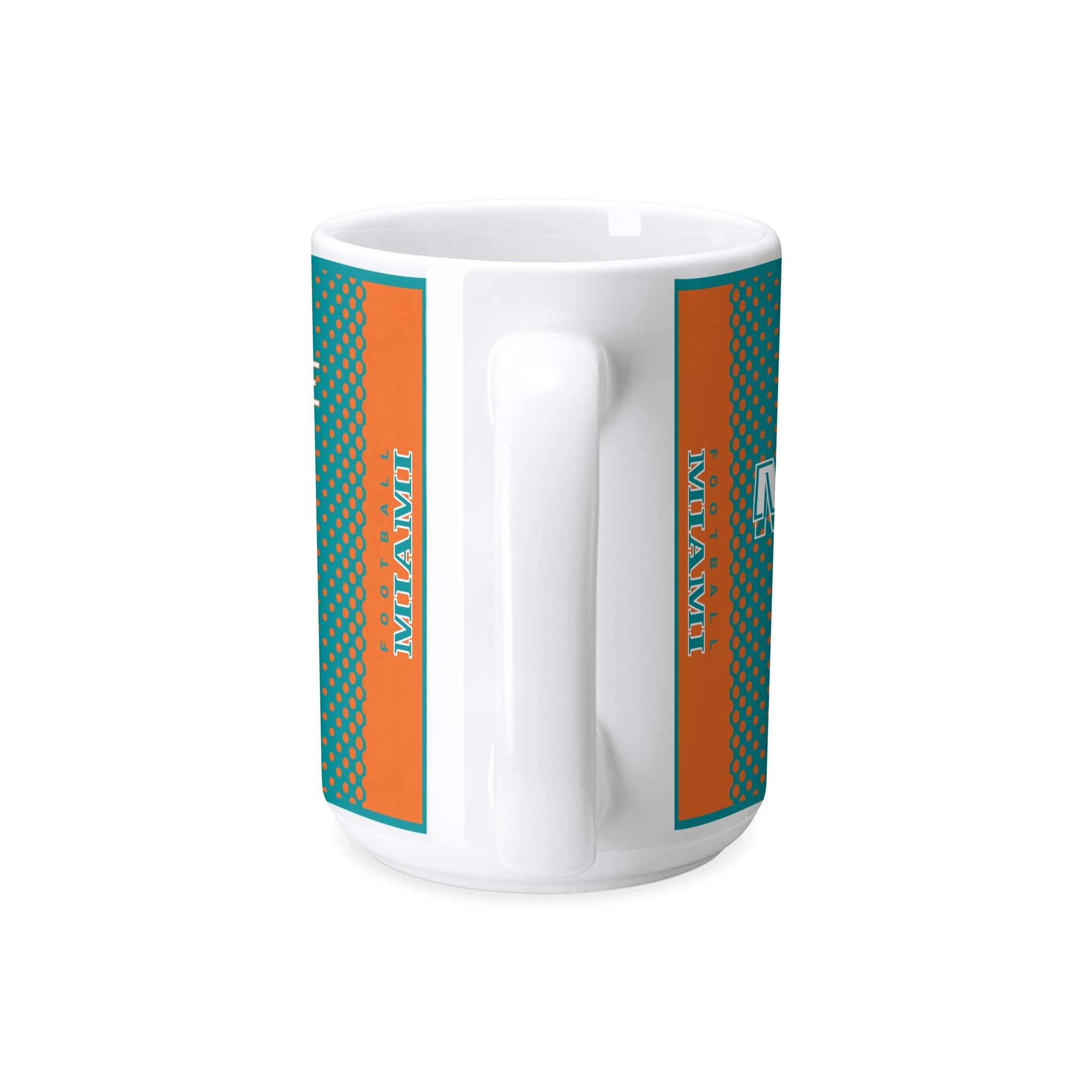 Personalized Miami Football Mug - Custom Name & Number - Antking ANTKING