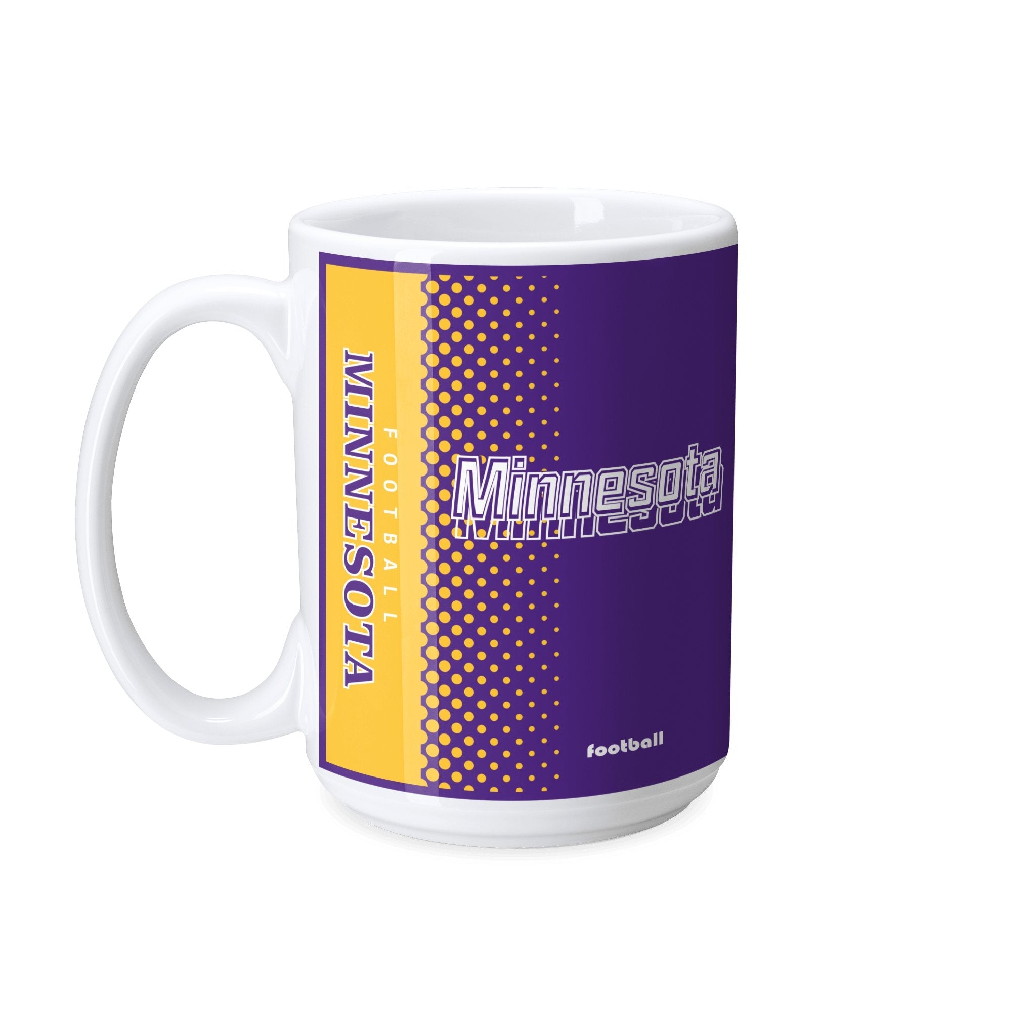Personalized Minnesota Football Mug - Custom Name & Number - Antking ANTKING