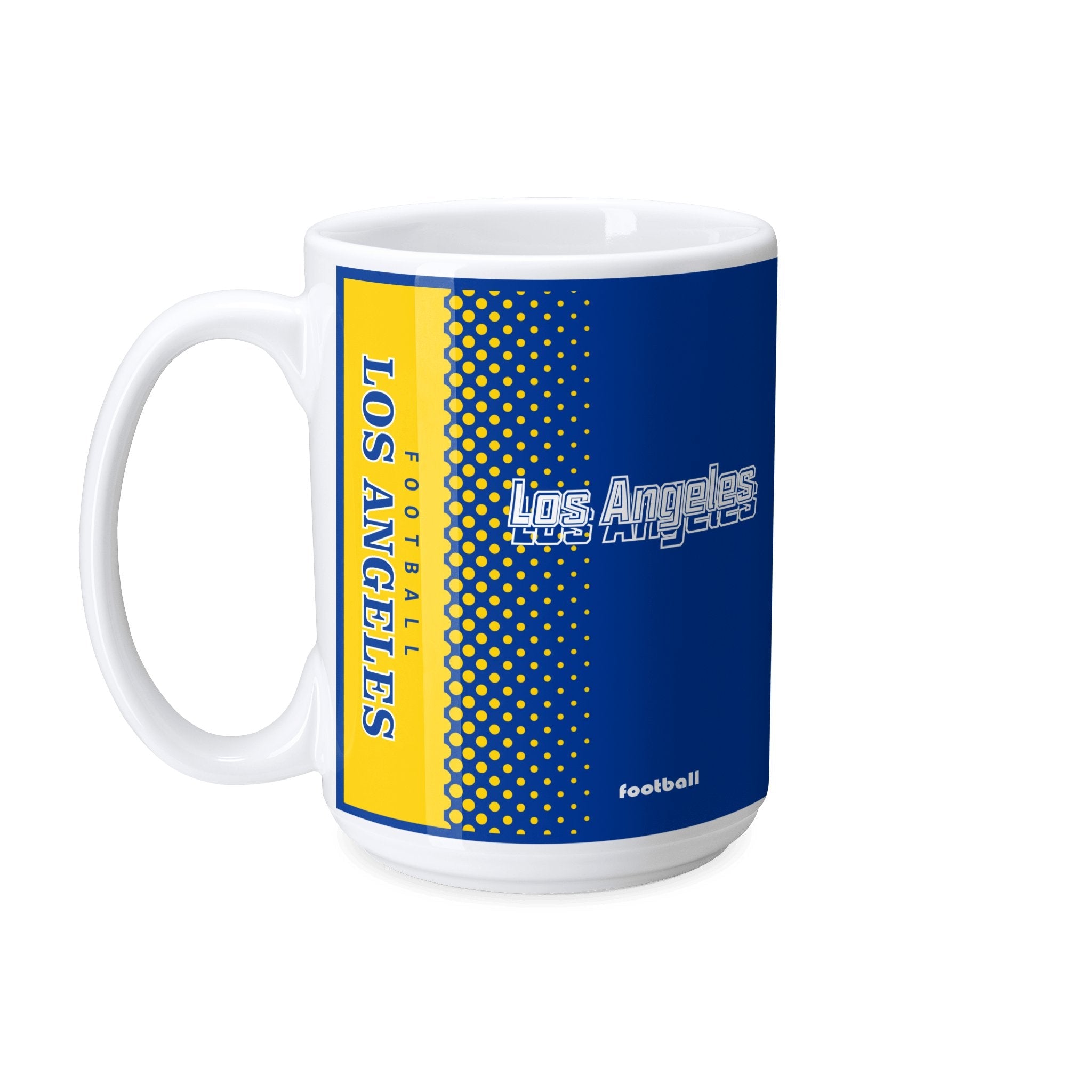 Personalized Los Angeles R Football Mug - Custom Name & Number - Antking ANTKING
