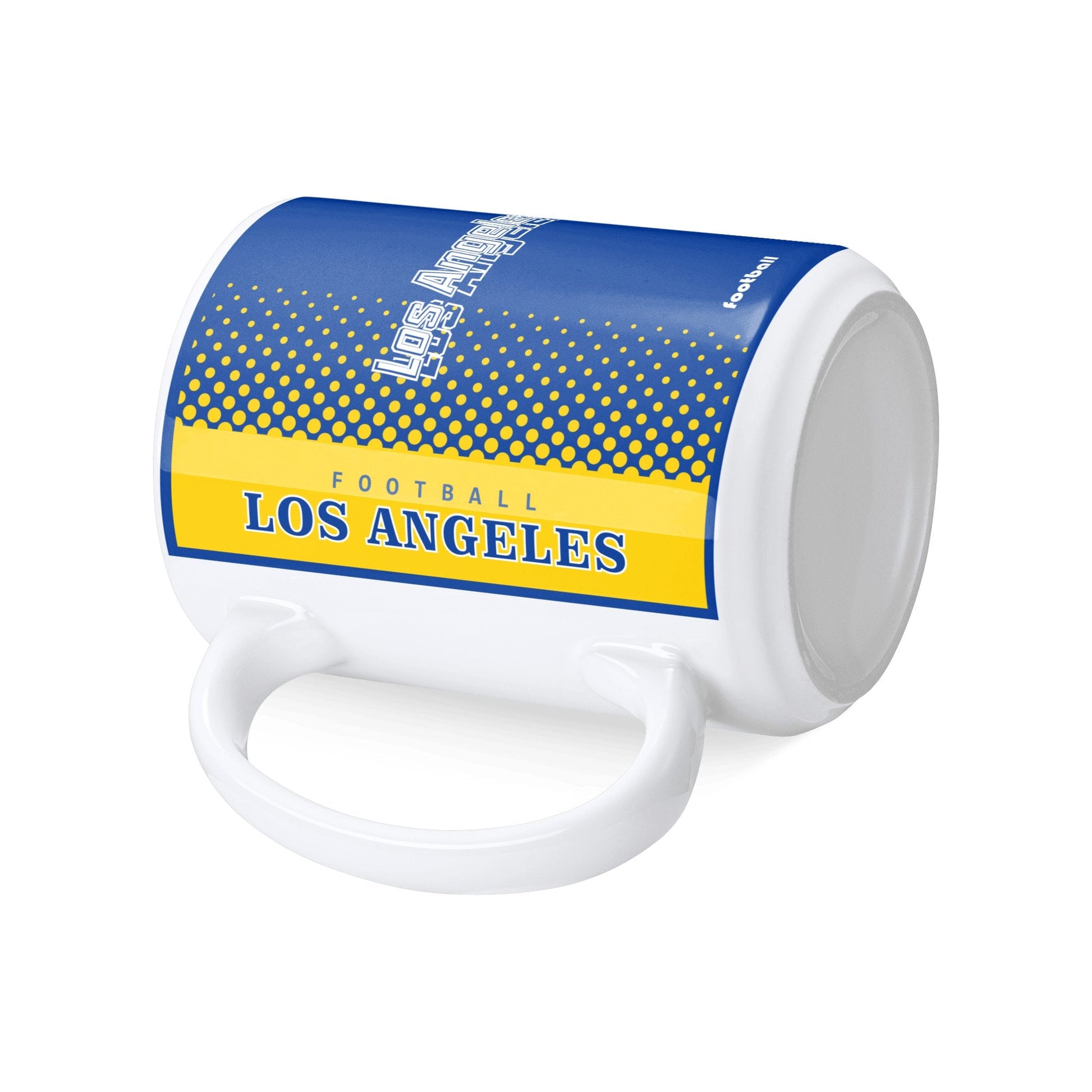 Personalized Los Angeles R Football Mug - Custom Name & Number - Antking ANTKING