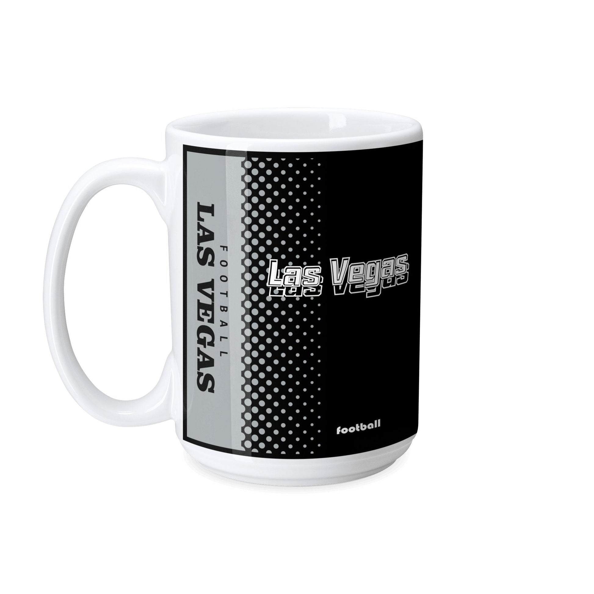 Personalized Las Vegas Football Mug - Custom Name & Number - Antking ANTKING