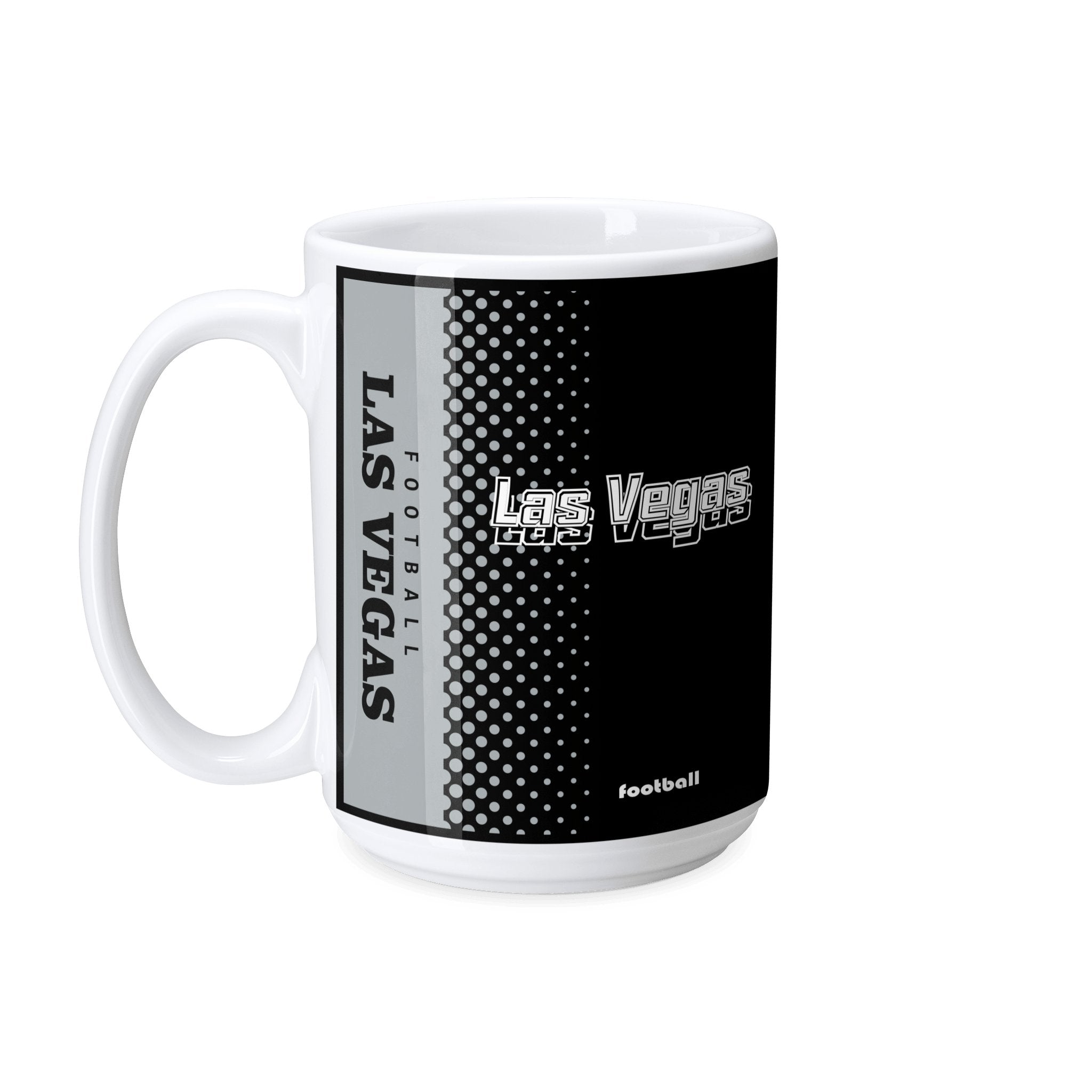 Personalized Las Vegas Football Mug - Custom Name & Number - Antking ANTKING