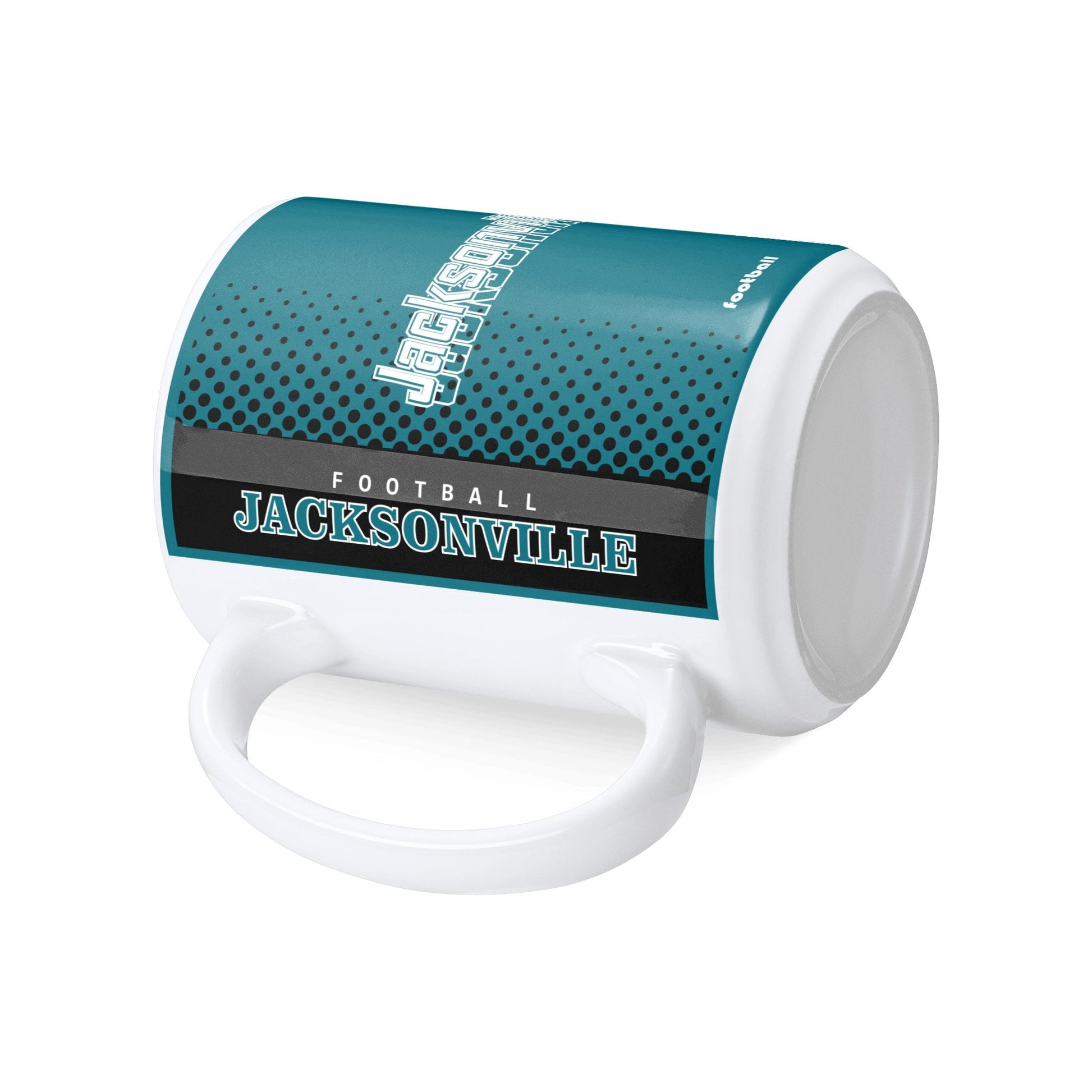 Personalized Jacksonville Football Mug - Custom Name & Number - Antking ANTKING