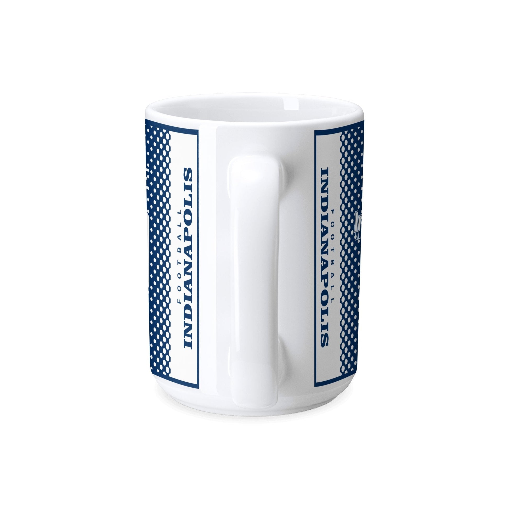 Personalized Indianapolis Football Mug - Custom Name & Number - Antking ANTKING