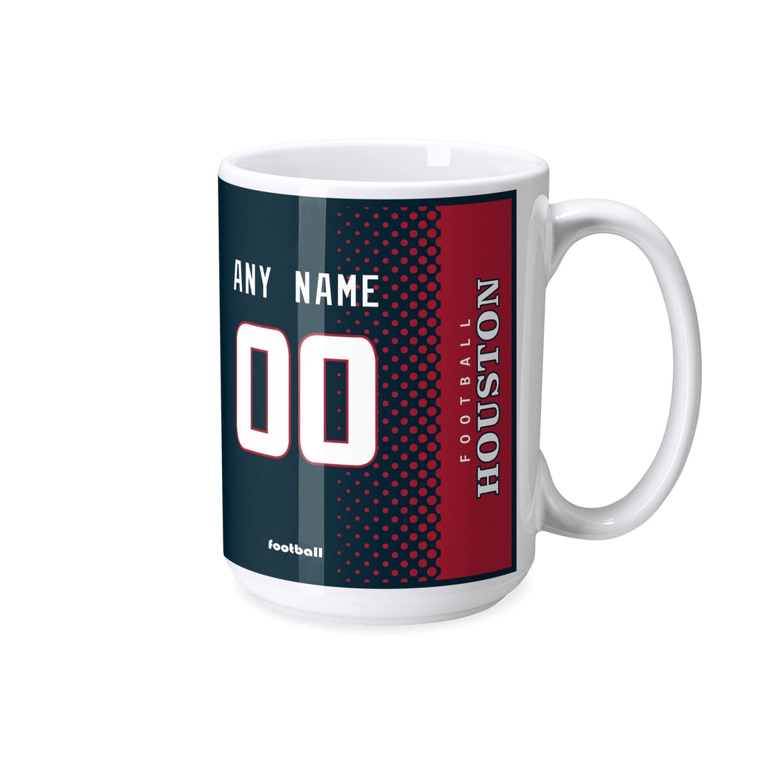 Custom [Houston] Mug with Personalized Name - Ceramic Coffee Cup - Antking
