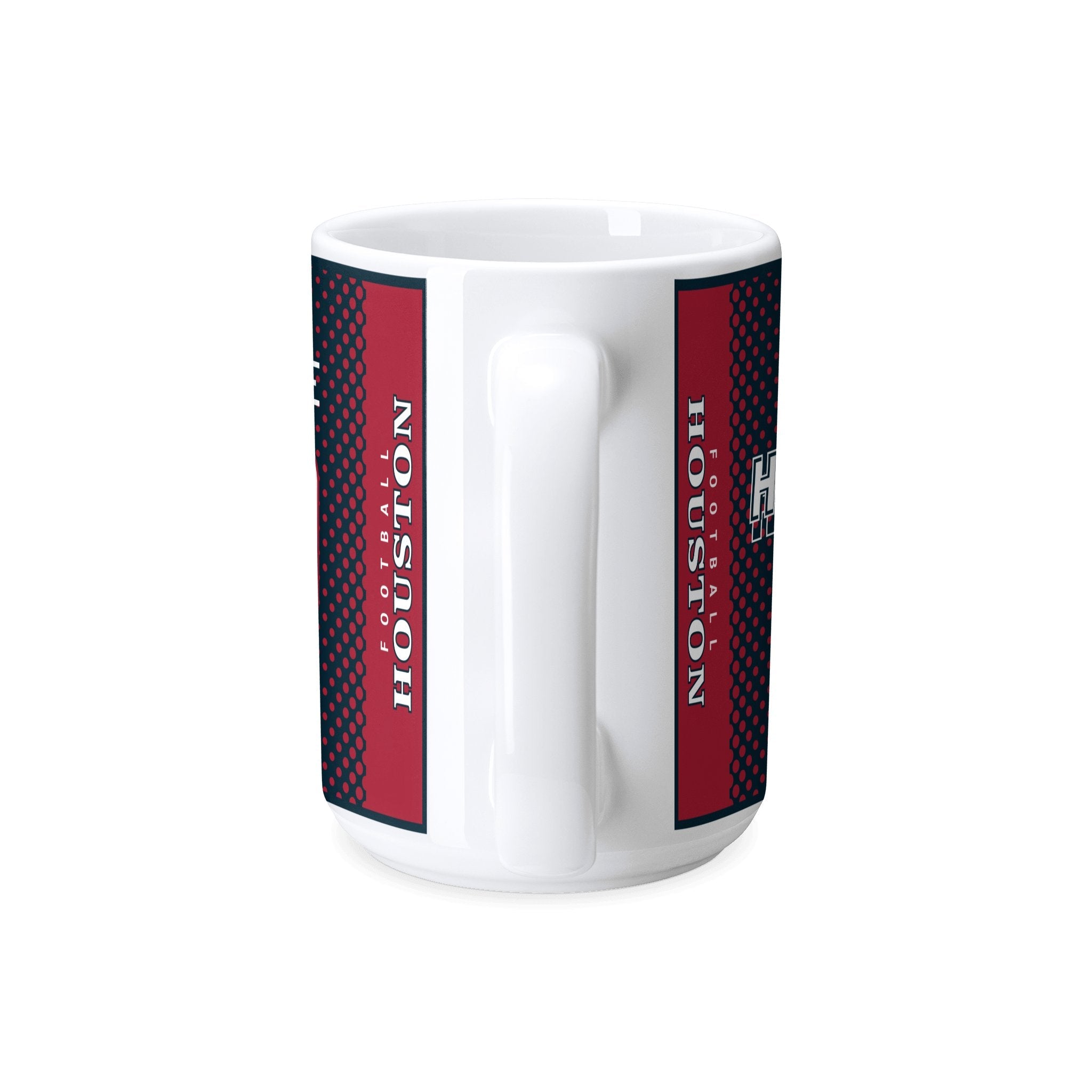 Personalized Houston Football Mug - Custom Name & Number - Antking ANTKING