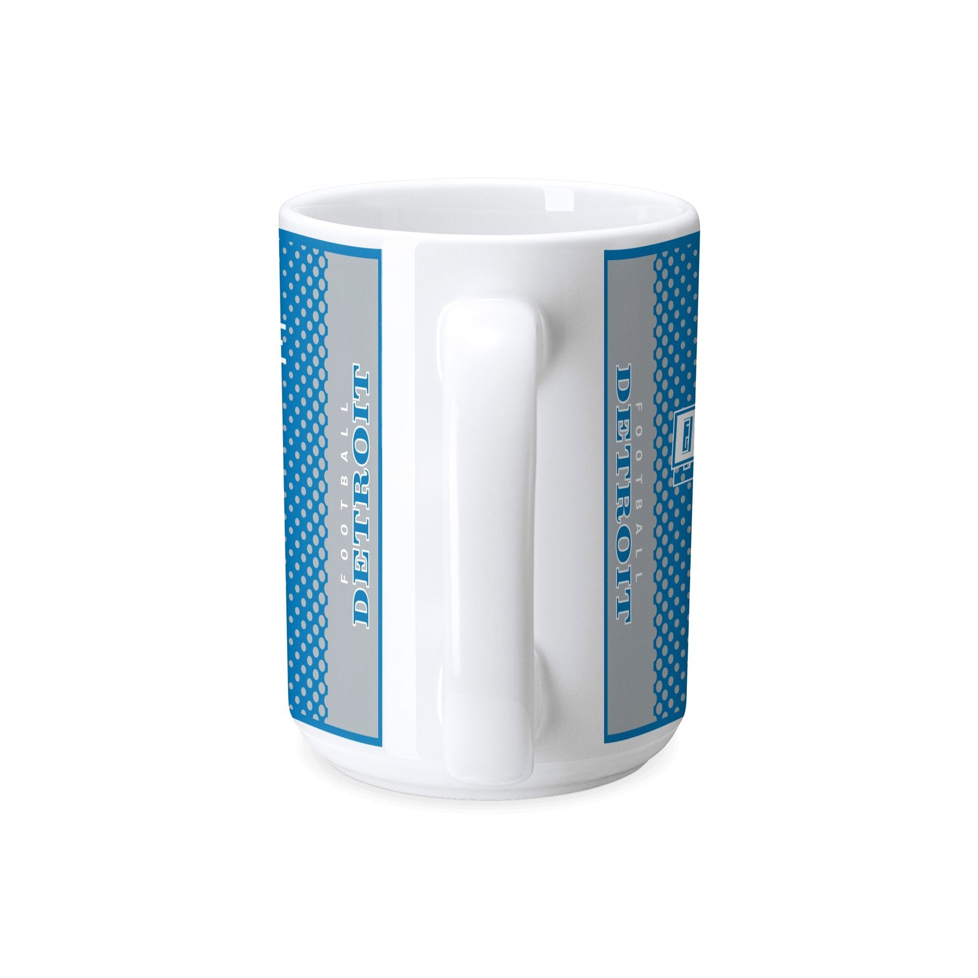 Personalized Detroit Football Mug - Custom Name & Number - Antking ANTKING
