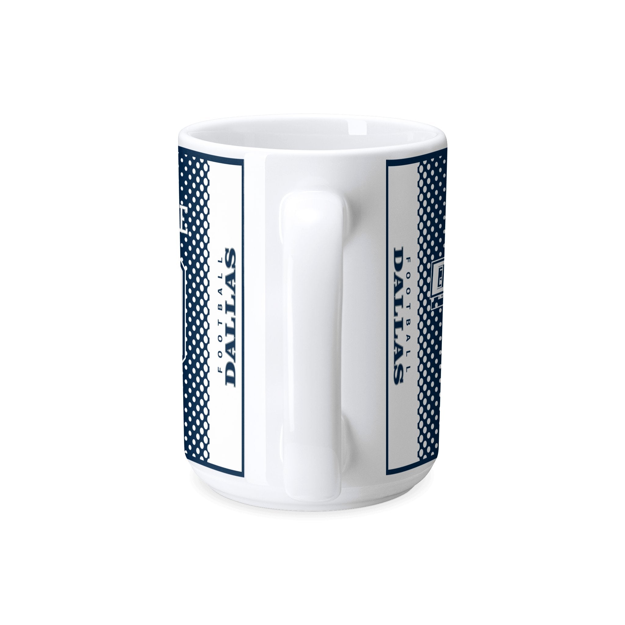 Personalized Dallas Football Mug - Custom Name & Number - Antking ANTKING