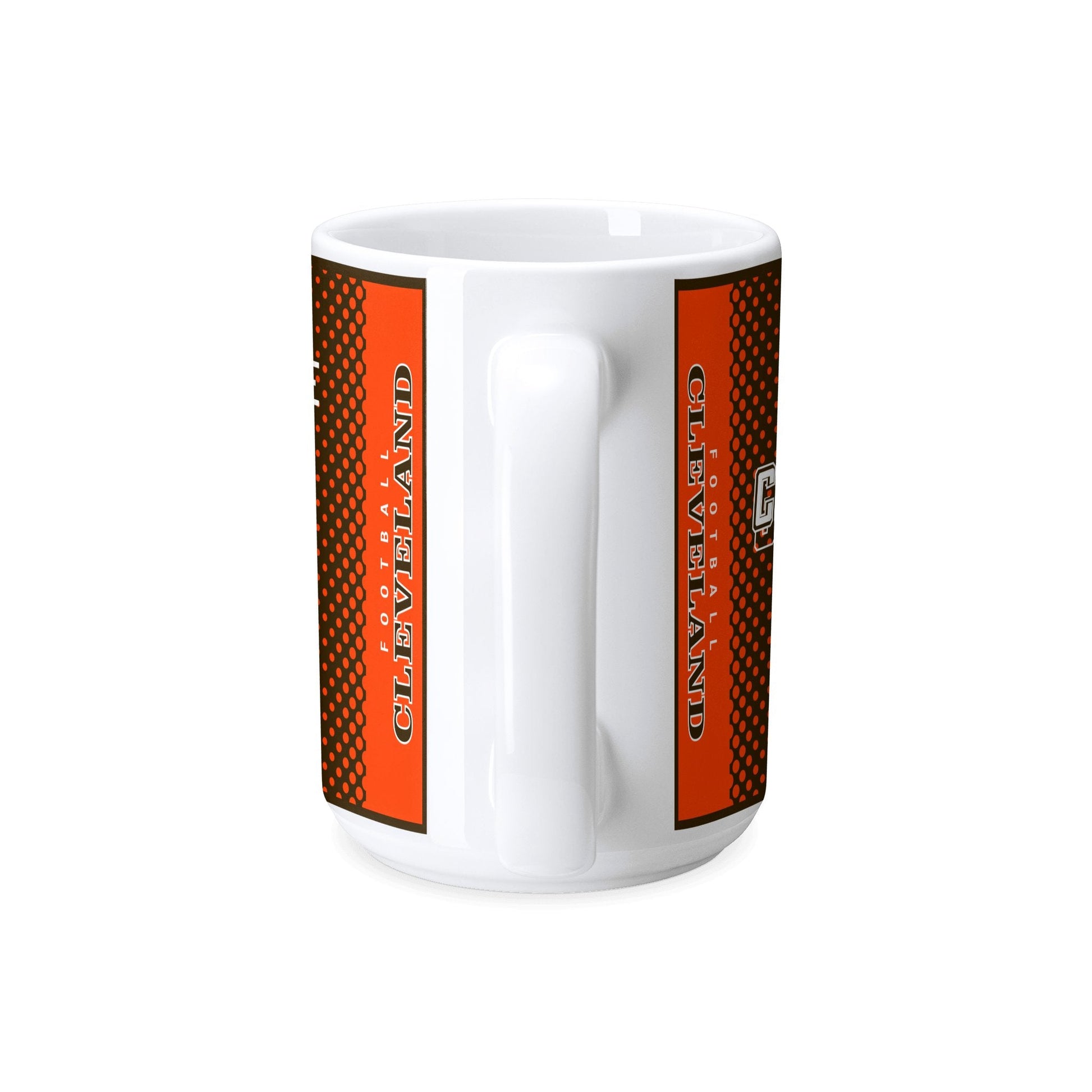 Personalized Cleveland Football Mug - Custom Name & Number - Antking ANTKING
