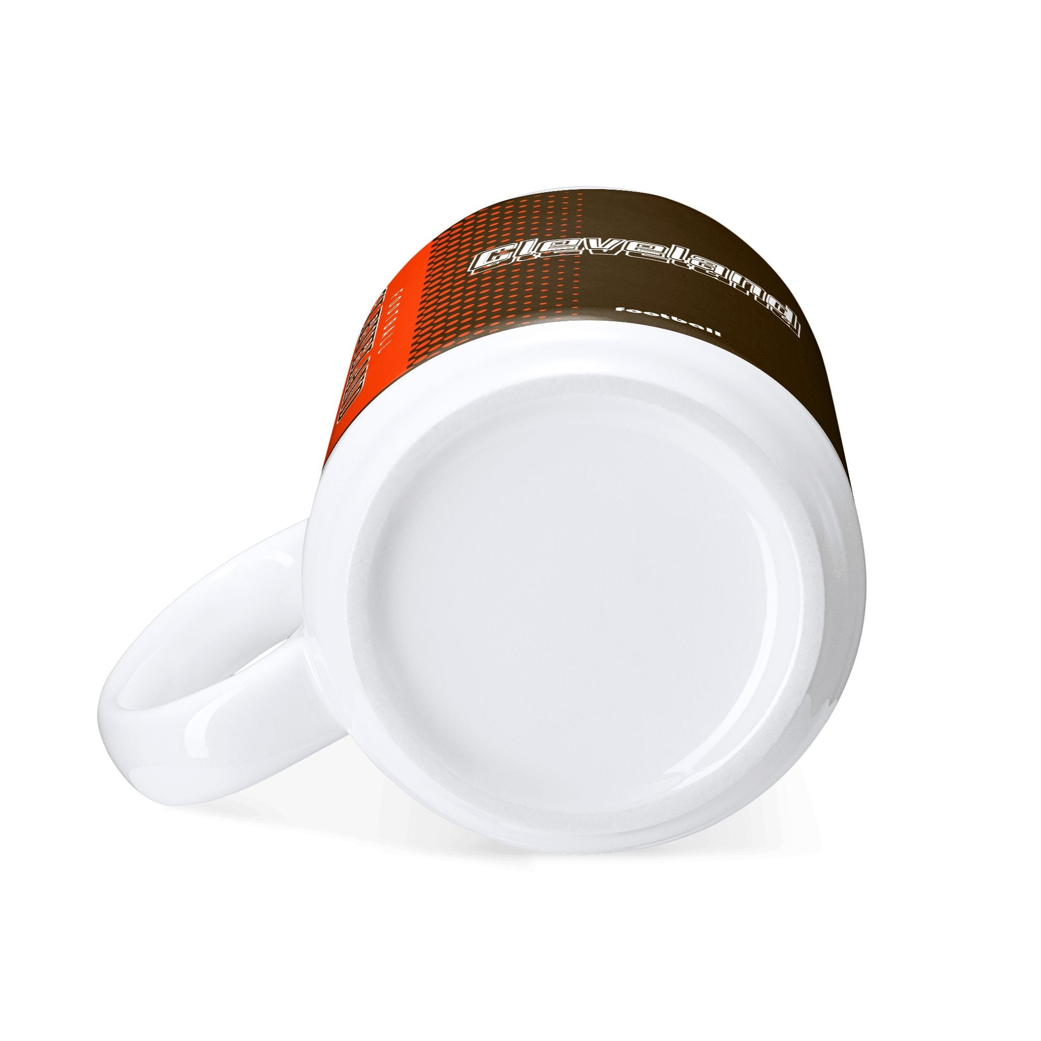 Personalized Cleveland Football Mug - Custom Name & Number - Antking ANTKING