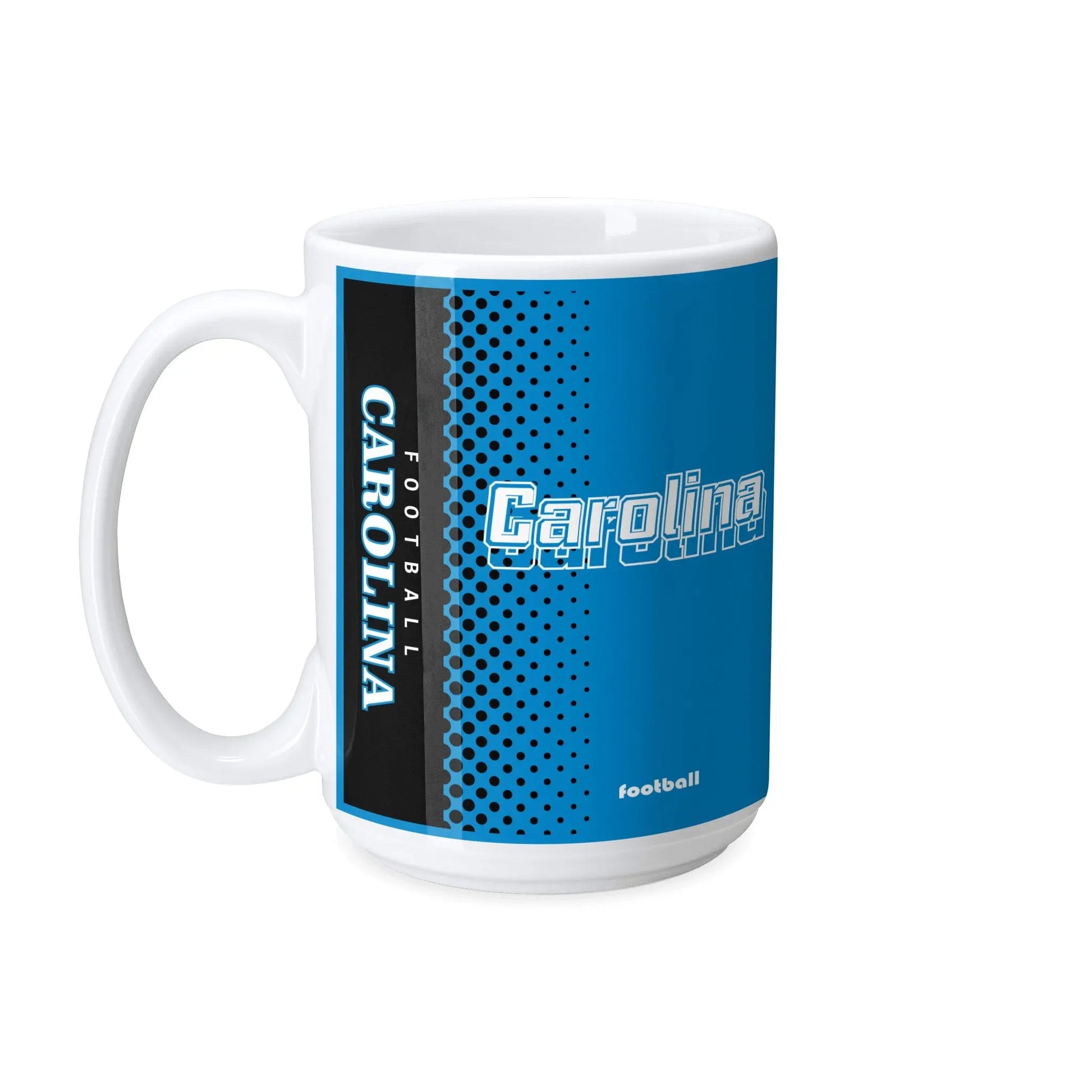 Personalized Carolina Football Mug - Custom Name & Number - Antking ANTKING