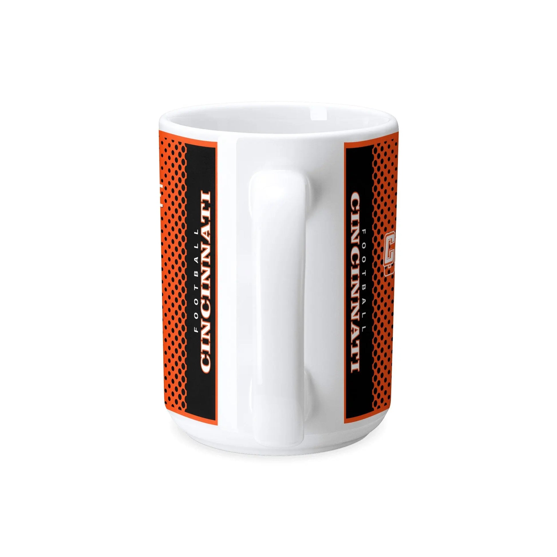 Personalized Cincinnati Football Mug - Custom Name & Number - Antking ANTKING