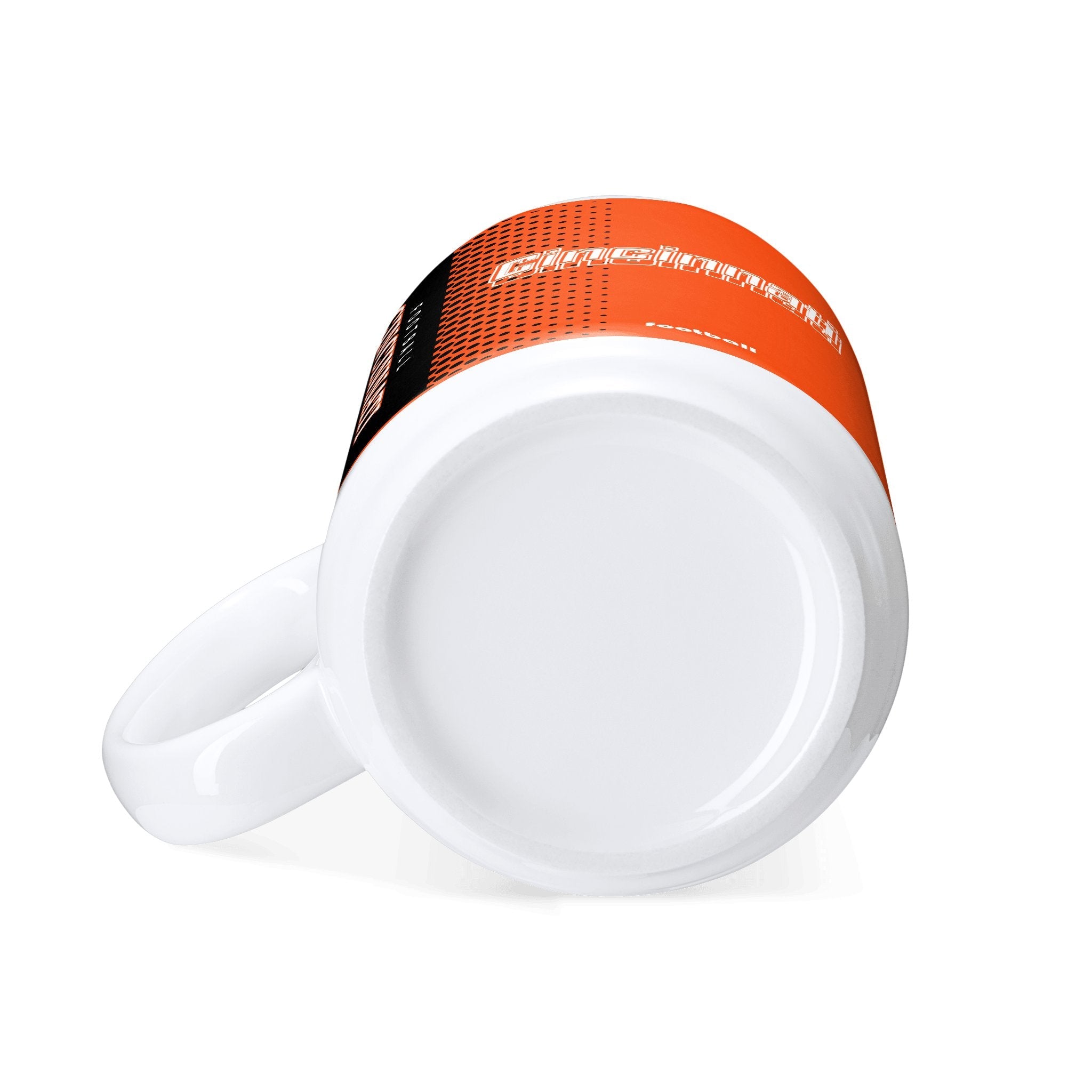 Personalized Cincinnati Football Mug - Custom Name & Number - Antking ANTKING