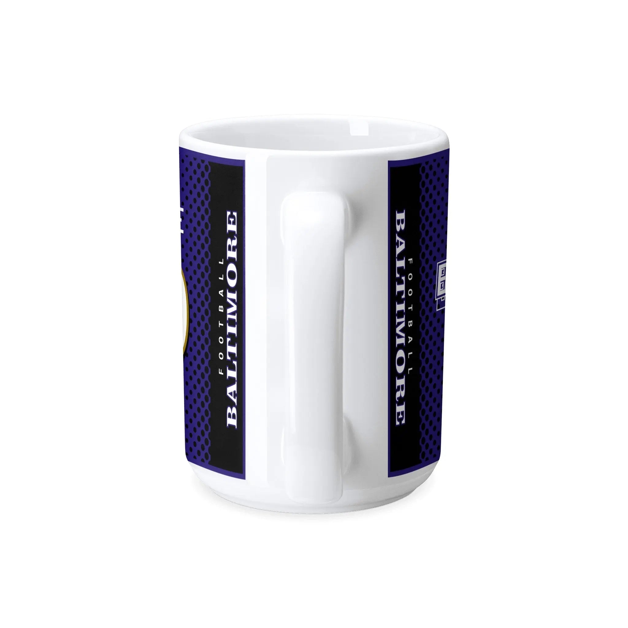 Personalized Baltimore Football Mug - Custom Name & Number - Antking ANTKING