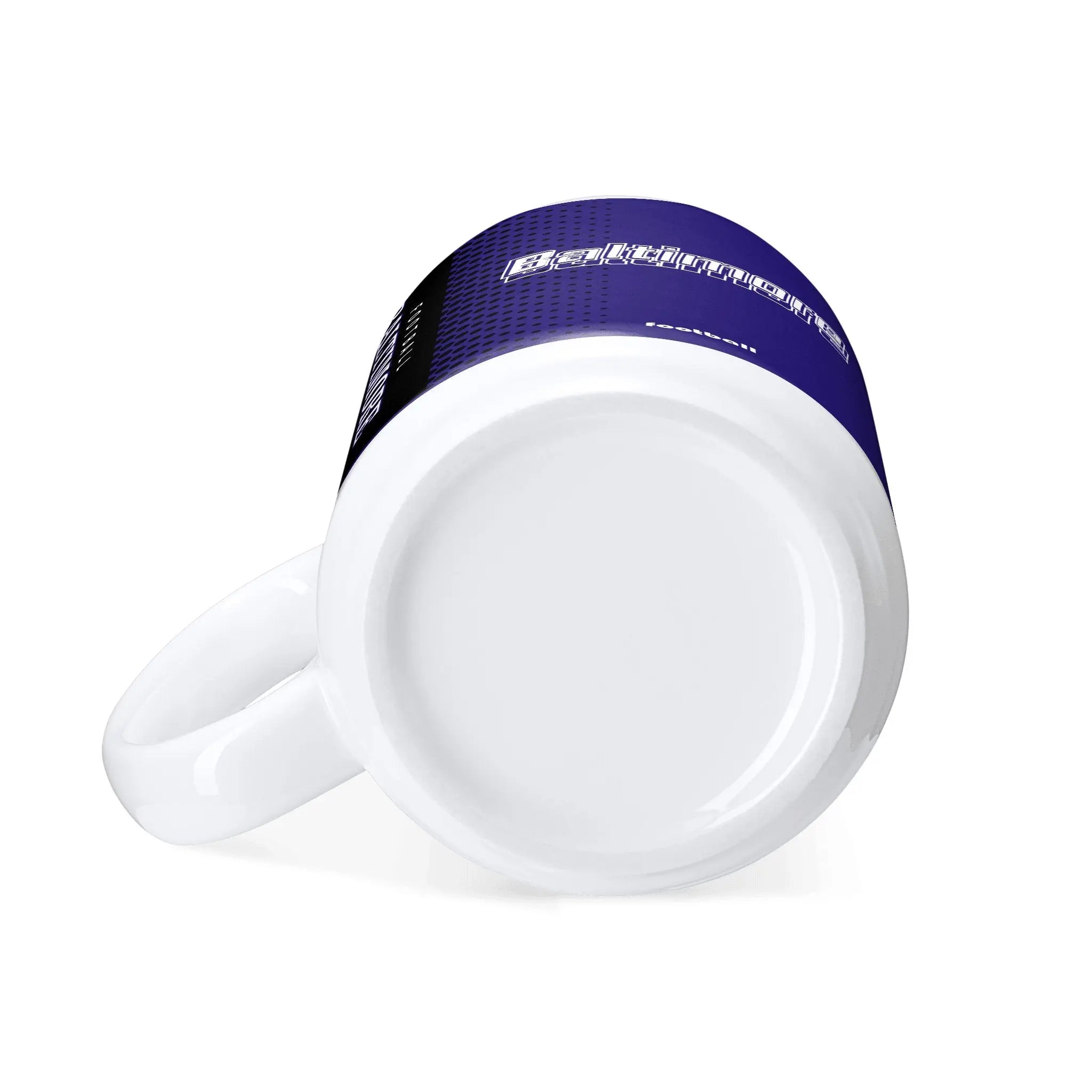 Personalized Baltimore Football Mug - Custom Name & Number - Antking ANTKING