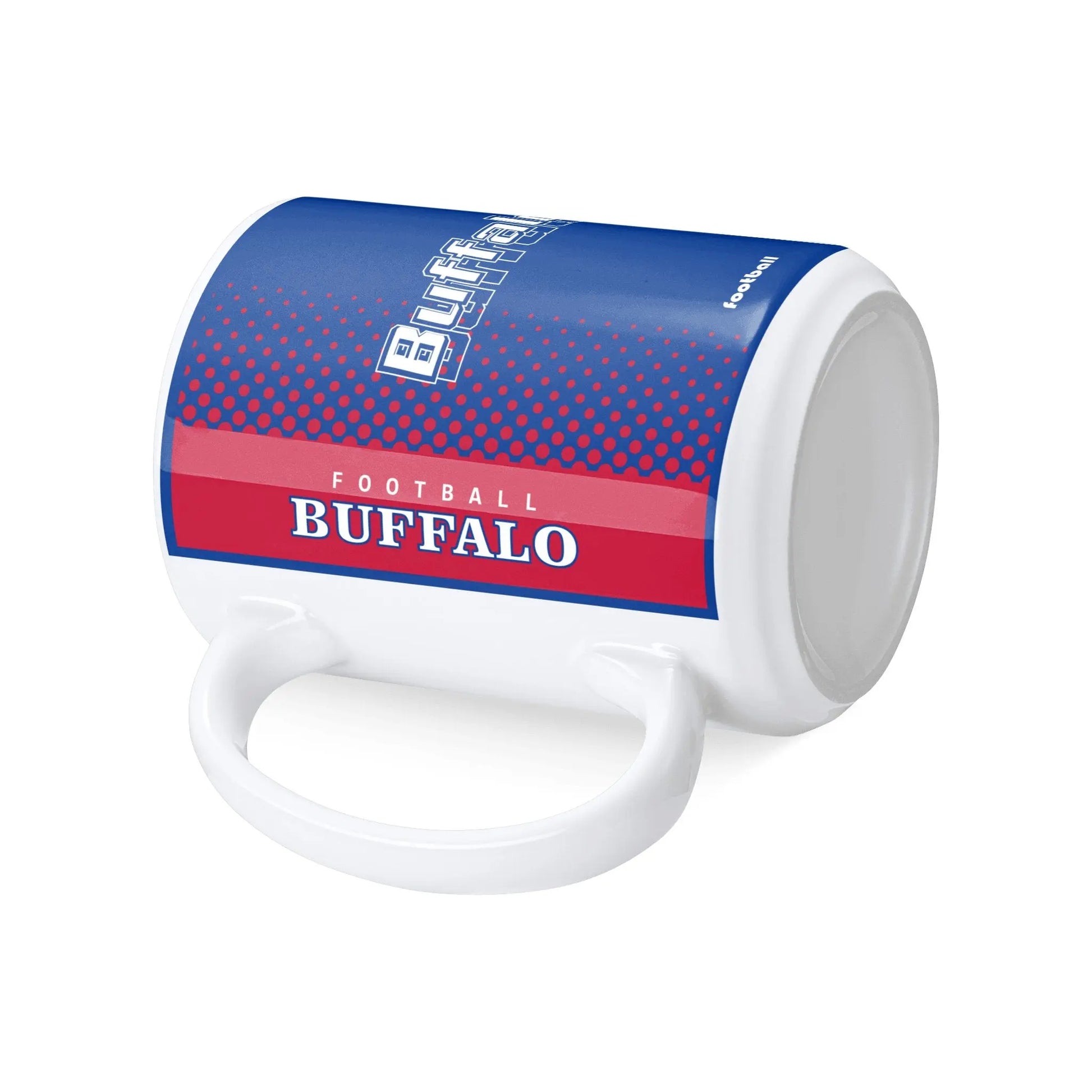 Personalized Buffalo Football Mug - Custom Name & Number - Antking ANTKING