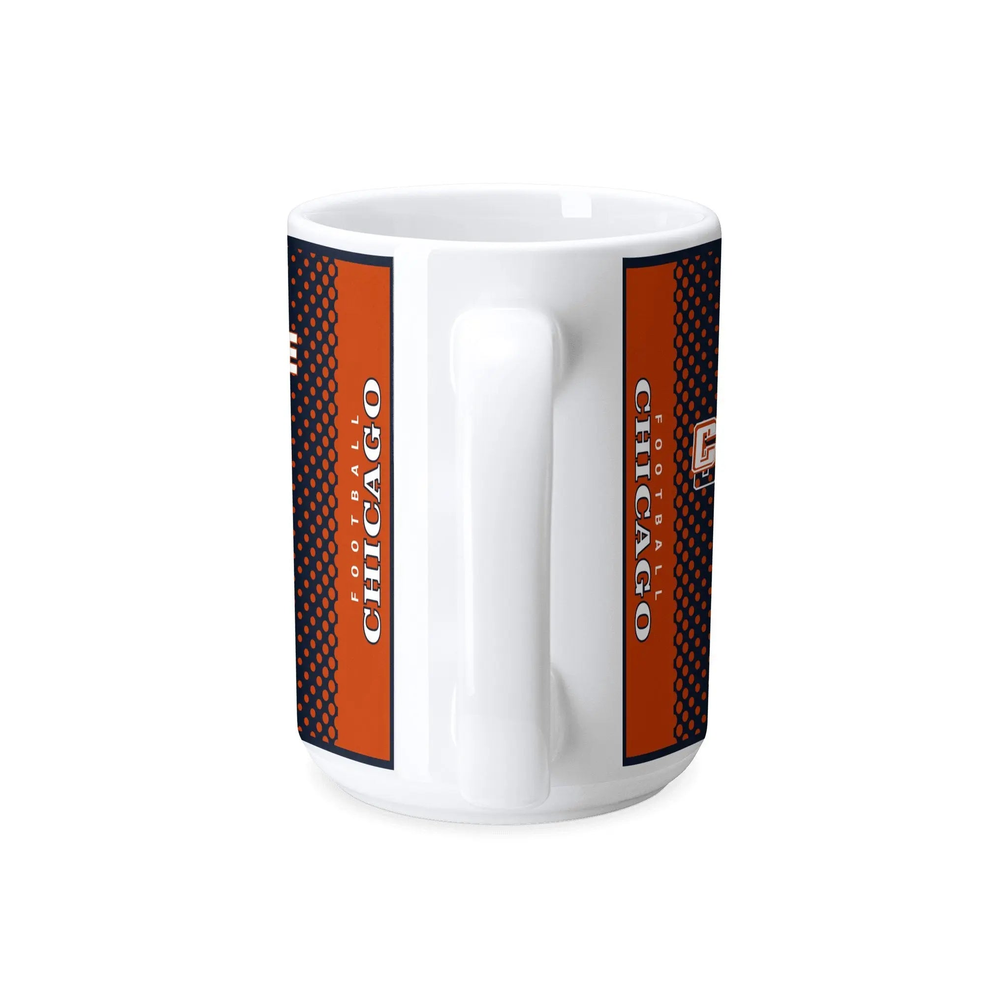 Personalized Chicago Football Mug - Custom Name & Number - Antking ANTKING