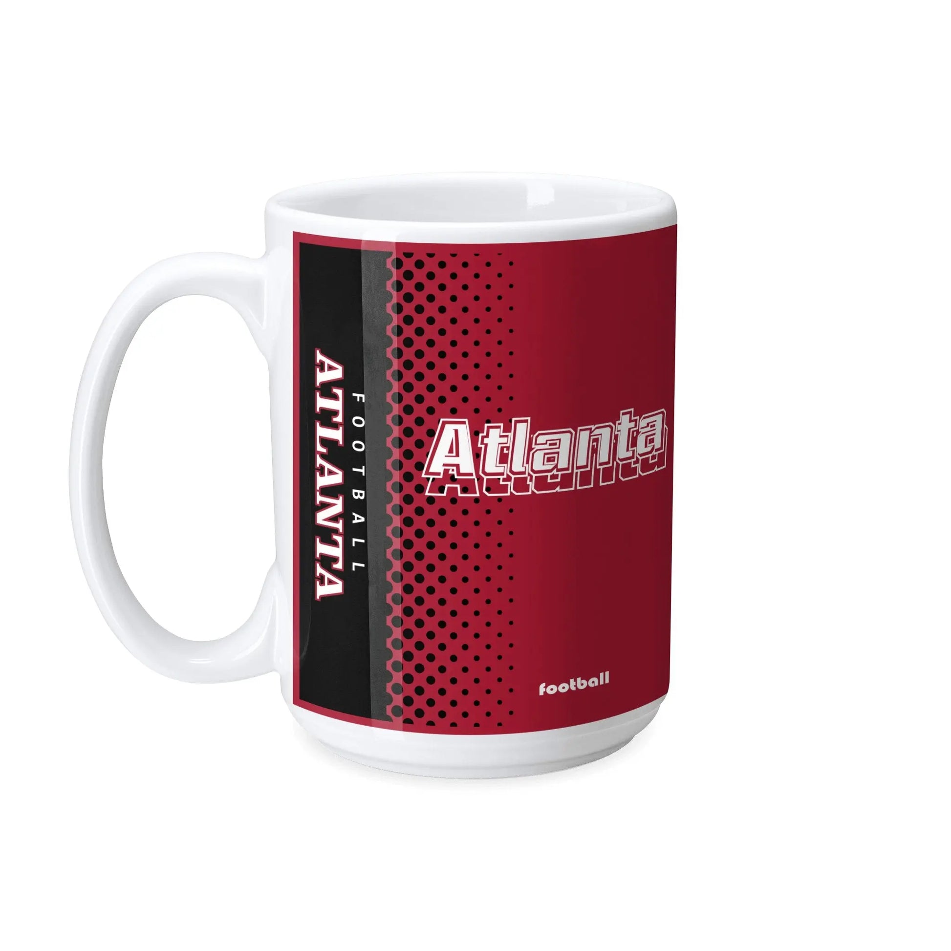 Personalized Atlanta Football Mug - Custom Name & Number - Antking ANTKING