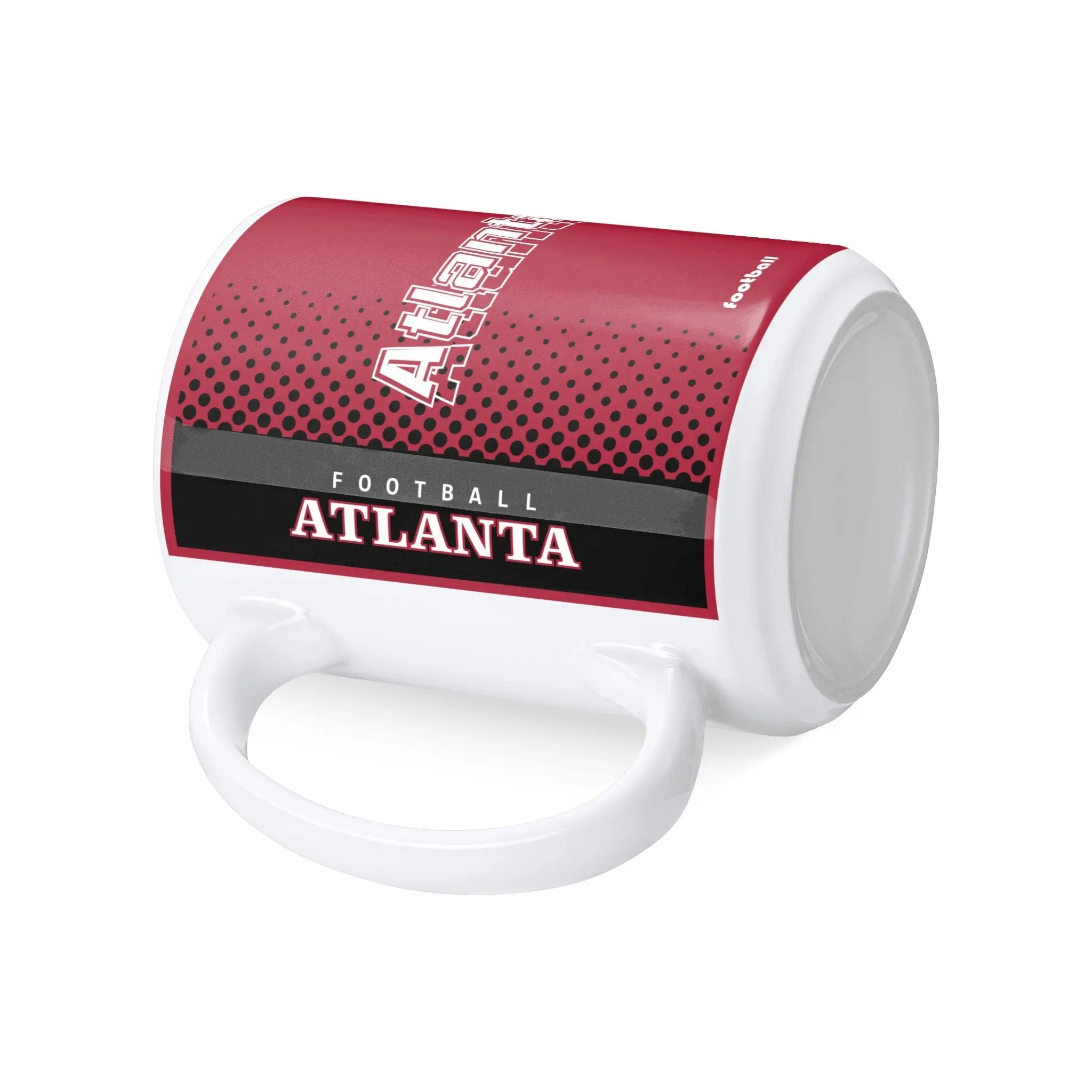 Personalized Atlanta Football Mug - Custom Name & Number - Antking ANTKING