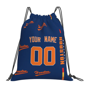 Personalized Houston Baseball Sports Bag - Custom Team Duffel Travel Bag - Antking
