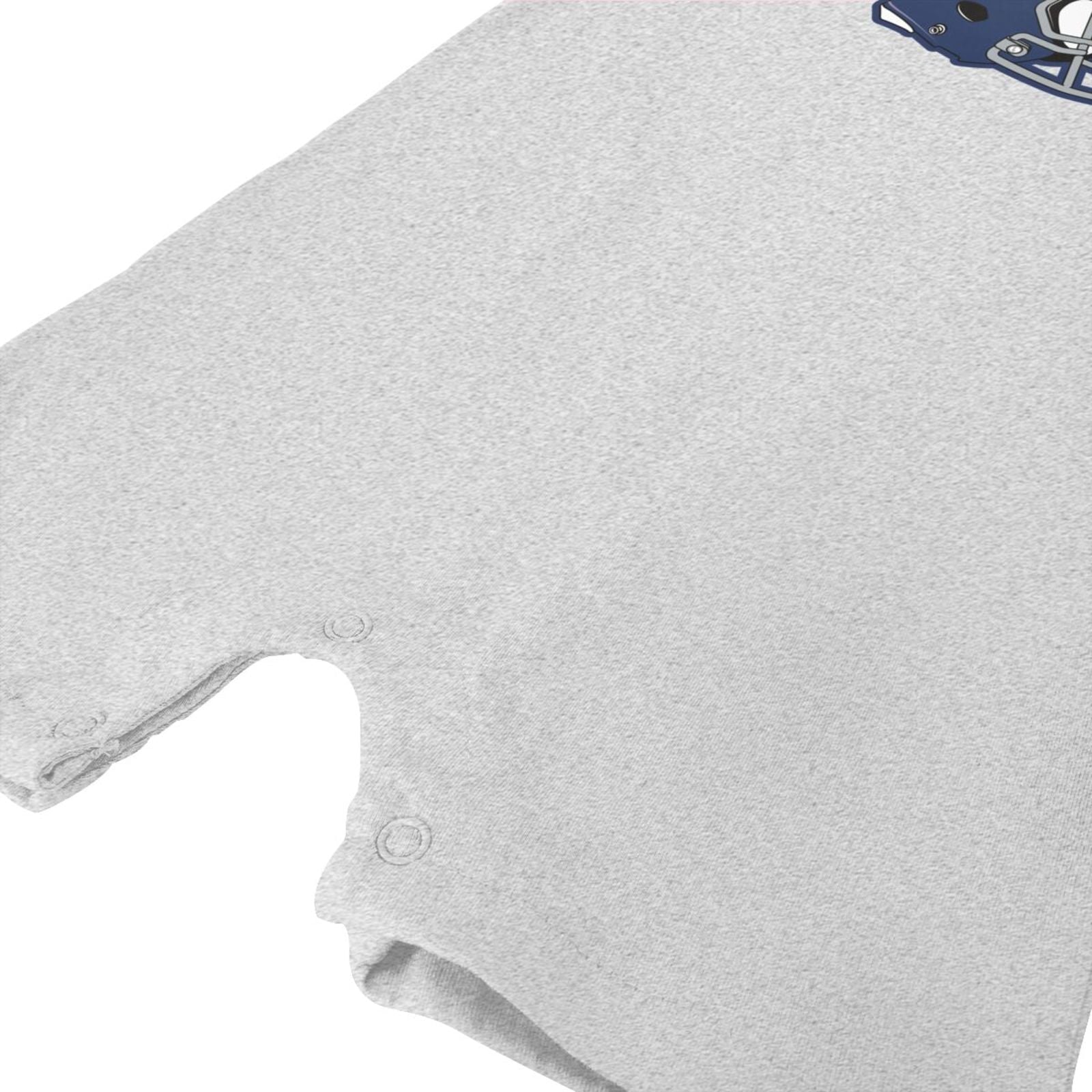 Personalized New York Baby Football Bodysuit - Custom Name & Number - Antking ANTKING