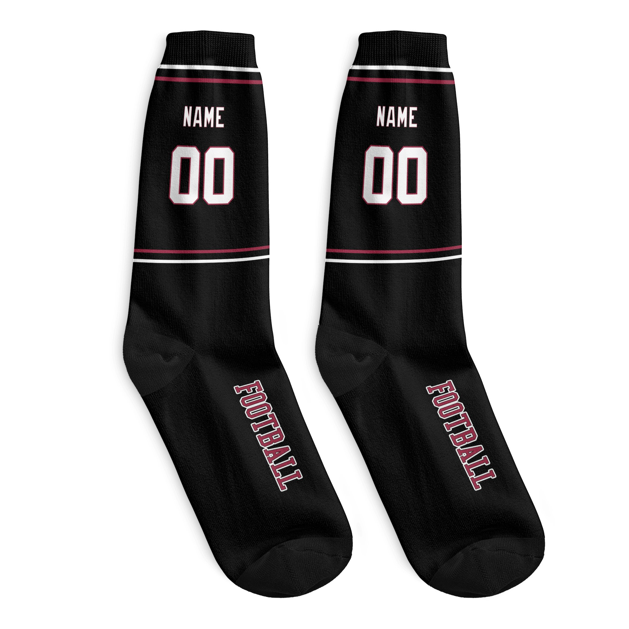 ANTKING Arizona Socks 2 Pairs Custom any Name and Number for Men Women Gift ANTKING
