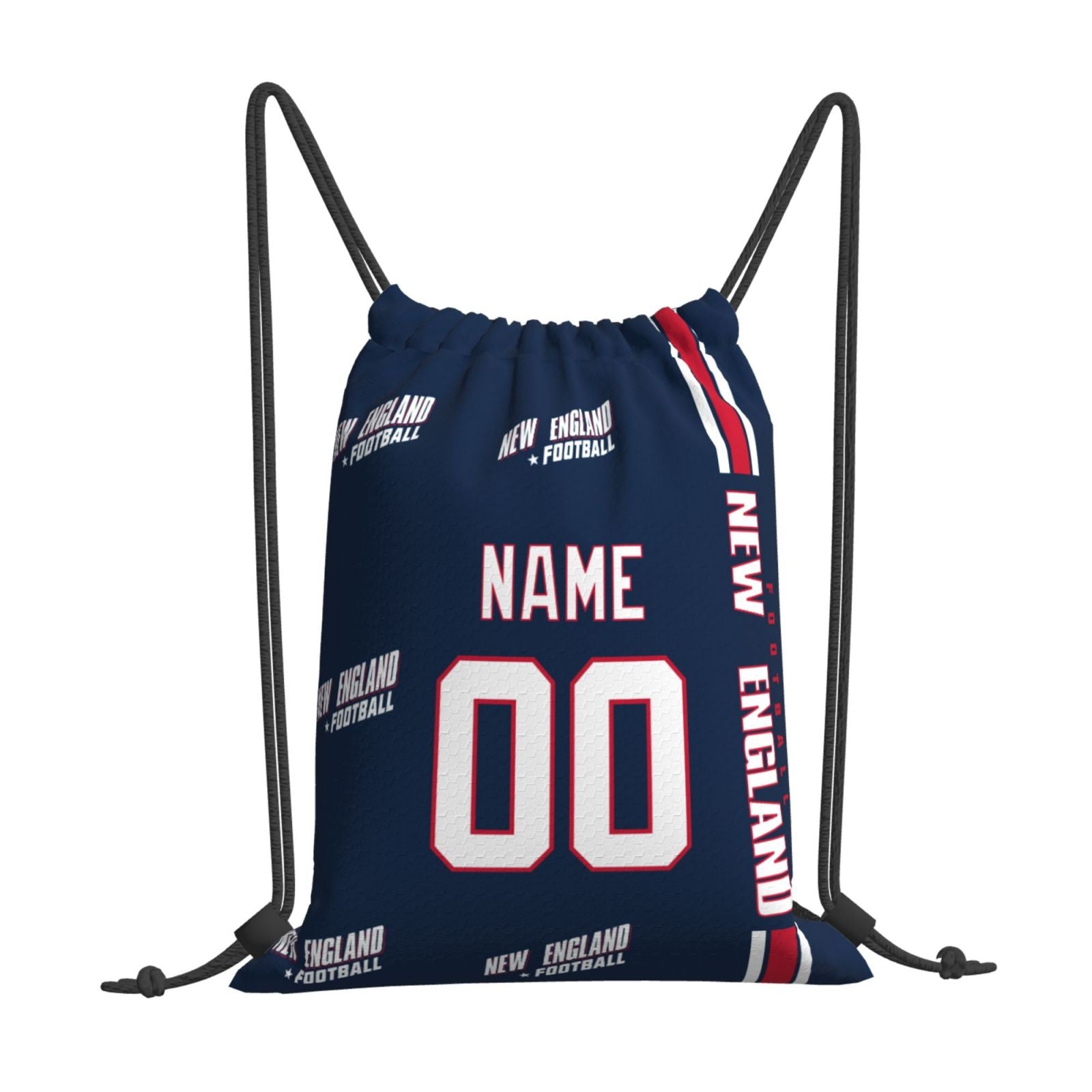 ANTKING New England Drawstring Bags Custom any Name and Number Backpack for Men Youth Boy Gifts ANTKING