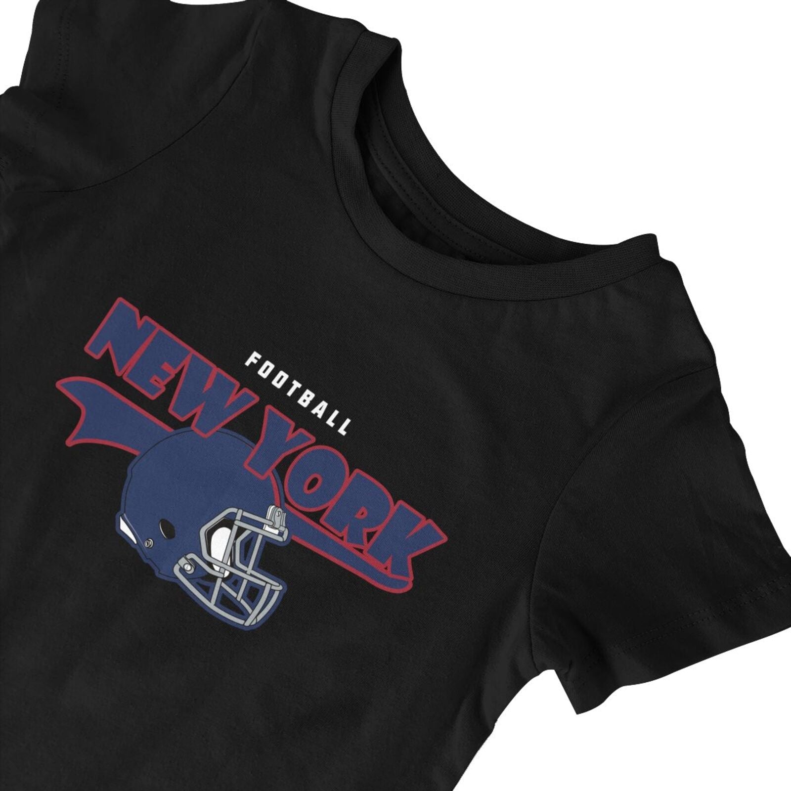 Personalized New York Baby Football Bodysuit - Custom Name & Number - Antking ANTKING