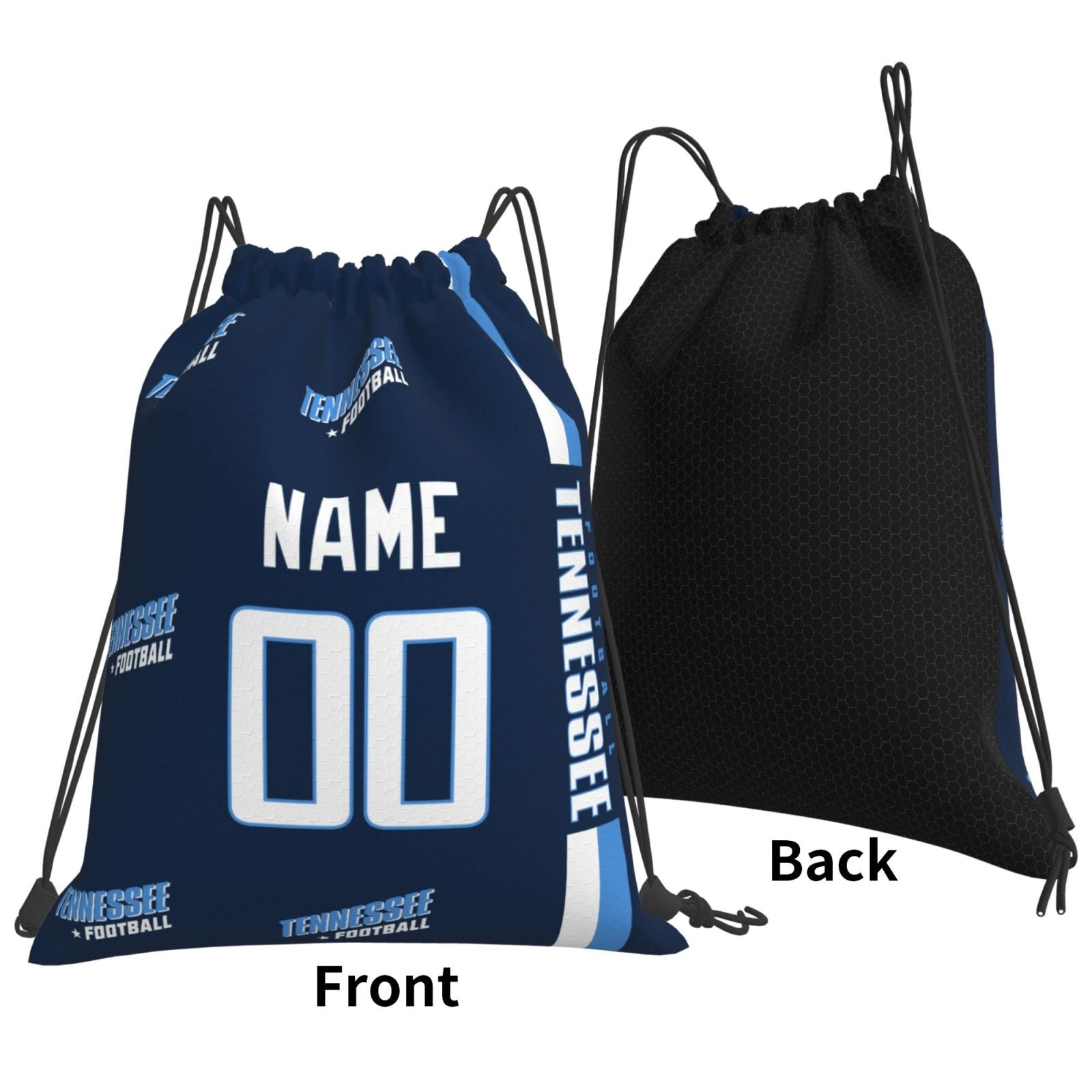 ANTKING Tennessee Drawstring Bags Custom any Name and Number Backpack for Men Youth Boy Gifts ANTKING