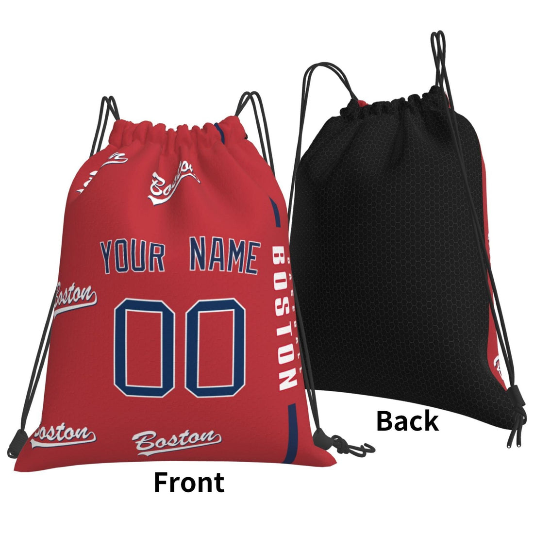 Personalized Boston Baseball Sports Bag - Custom Team Duffel Travel Bag - Antking