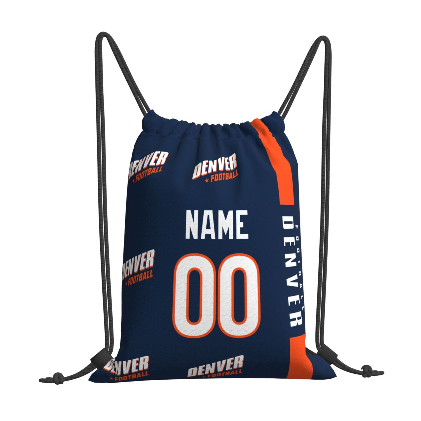 ANTKING Denver Drawstring Bags Custom any Name and Number Backpack for Men Youth Boy Gifts ANTKING