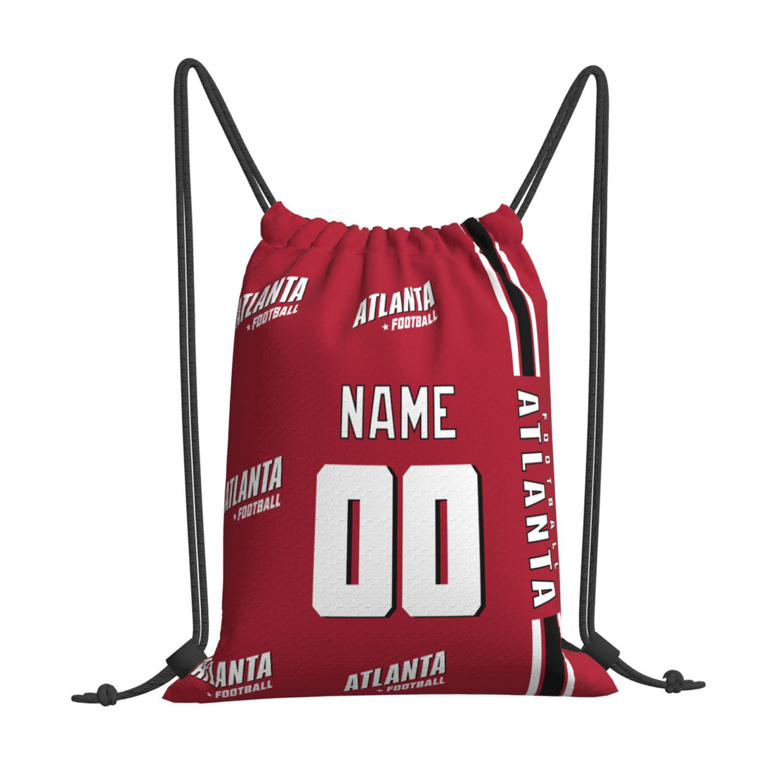 ANTKING Atlanta Drawstring Bags Custom any Name and Number Backpack for Men Youth Boy Gifts