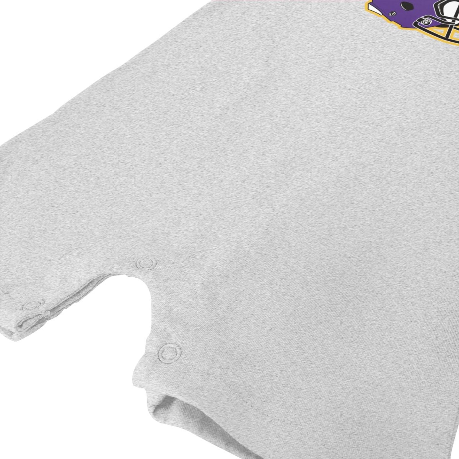 Personalized Minnesota Baby Football Bodysuit - Custom Name & Number - Antking ANTKING