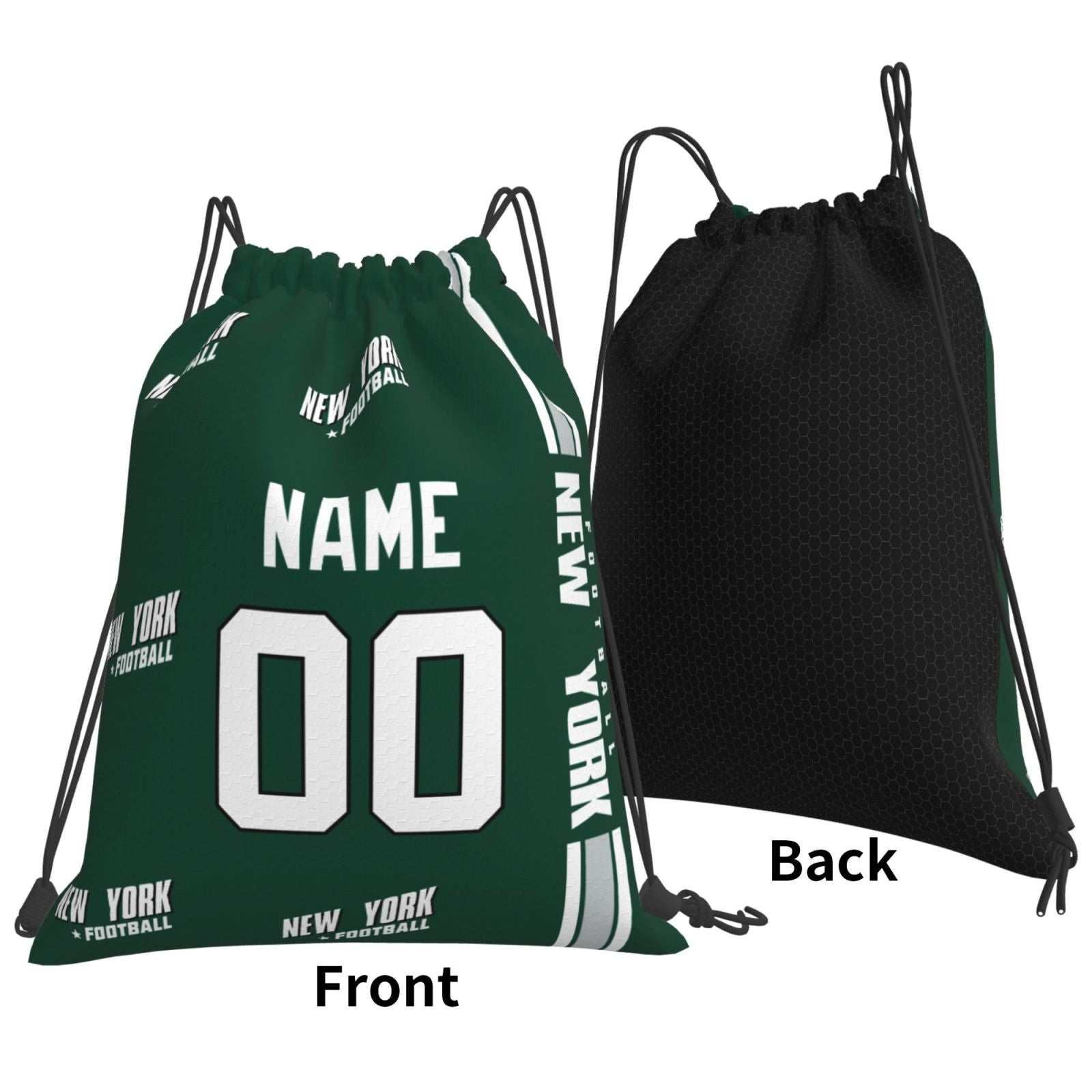 ANTKING New York Drawstring Bags Custom any Name and Number Backpack for Men Youth Boy Gifts ANTKING