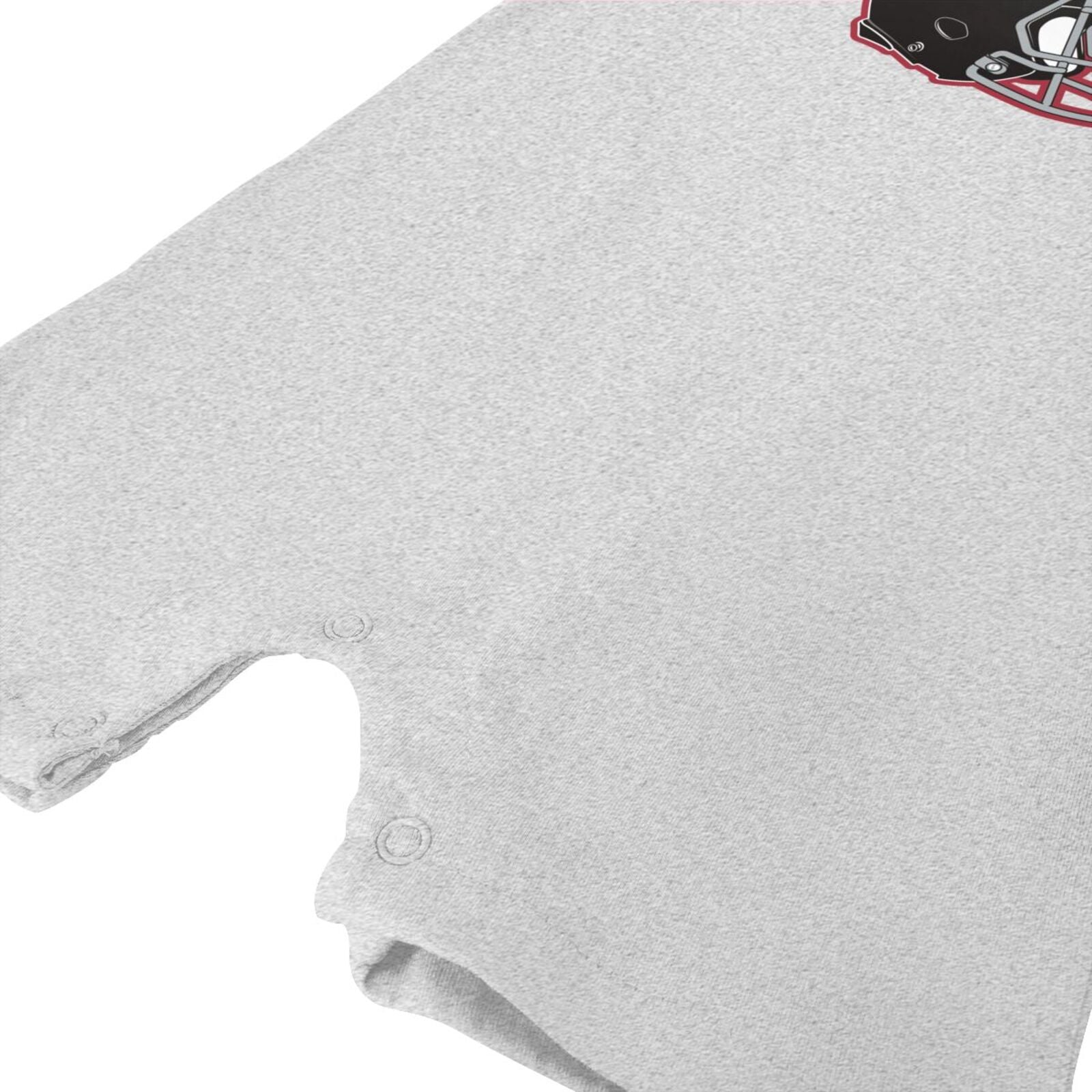 Personalized Atlanta Baby Football Bodysuit - Custom Name & Number - Antking ANTKING