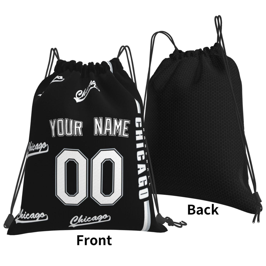 Personalized Chicago Baseball Sports Bag - Custom Team Duffel Travel Bag - Antking