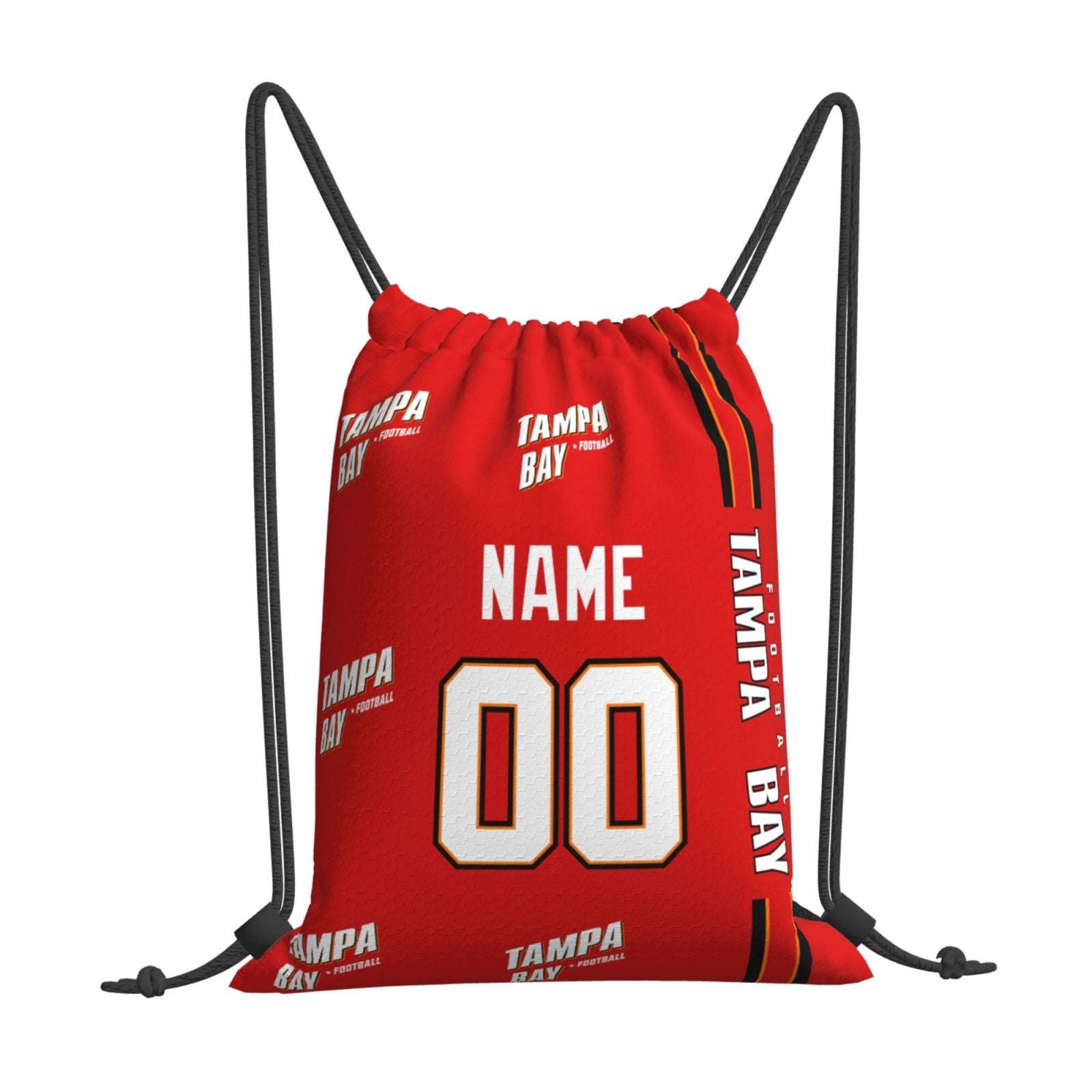 ANTKING Tampa Drawstring Bags Custom any Name and Number Backpack for Men Youth Boy Gifts ANTKING