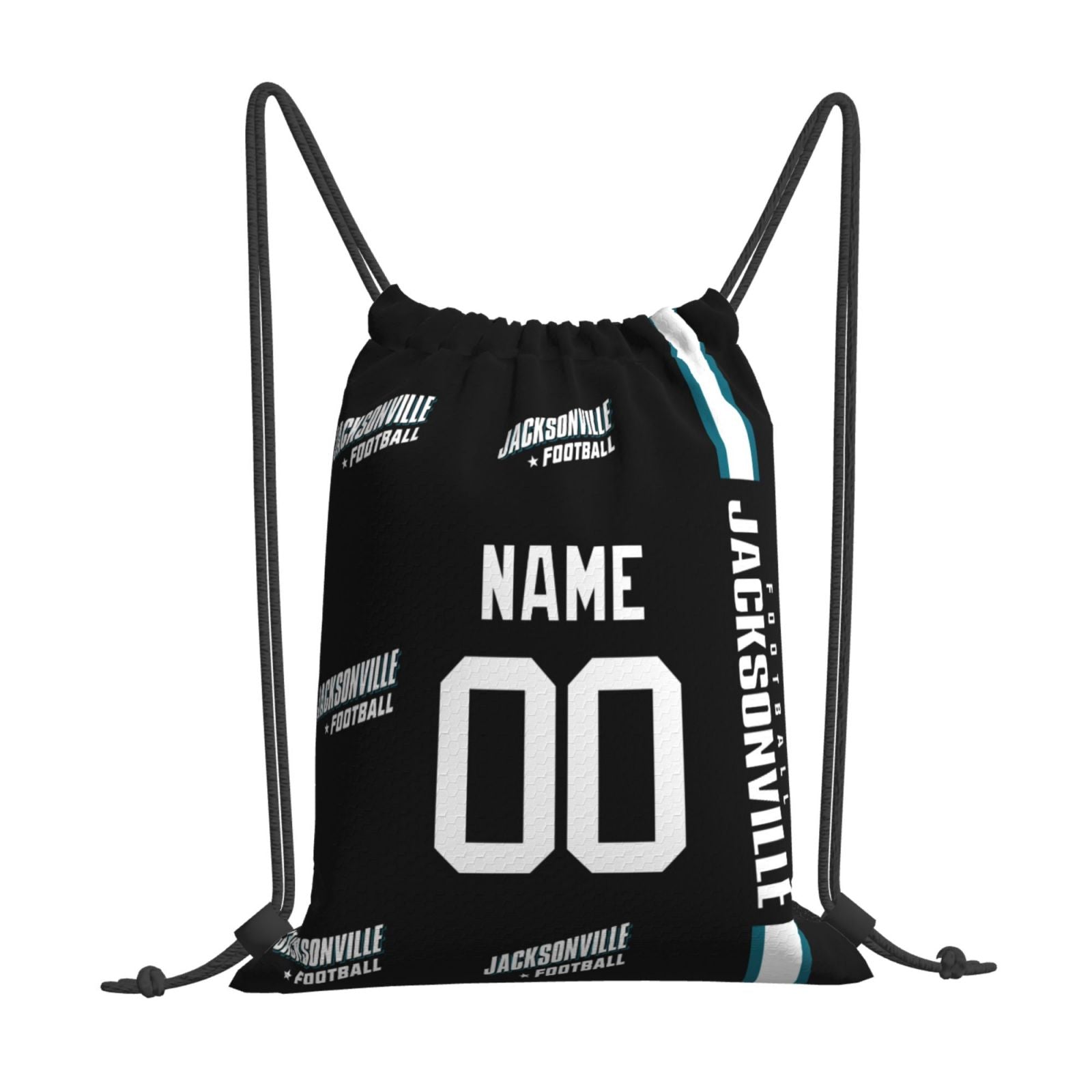 ANTKING Jacksonville Drawstring Bags Custom any Name and Number Backpack for Men Youth Boy Gifts