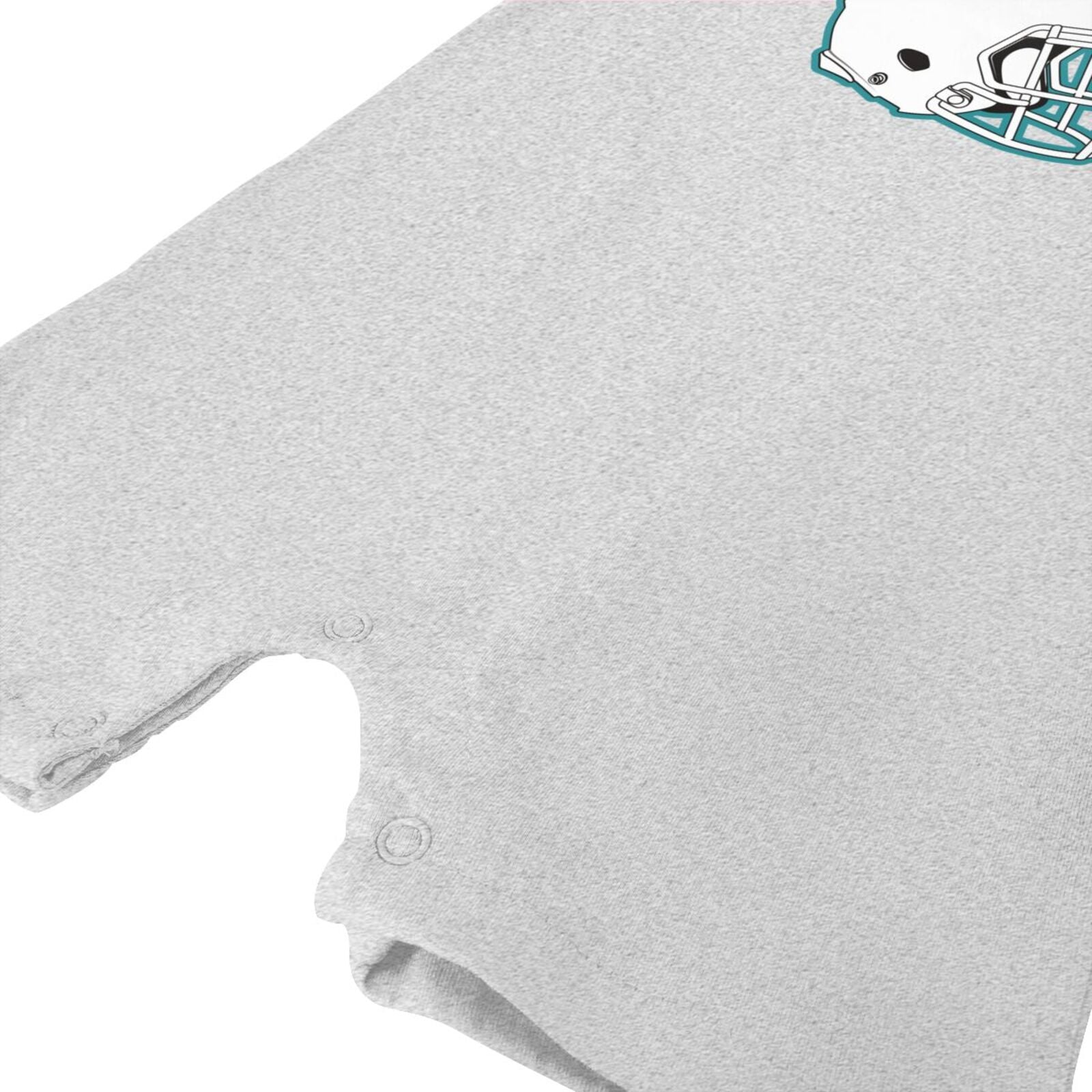 Personalized Miami Baby Football Bodysuit - Custom Name & Number - Antking ANTKING