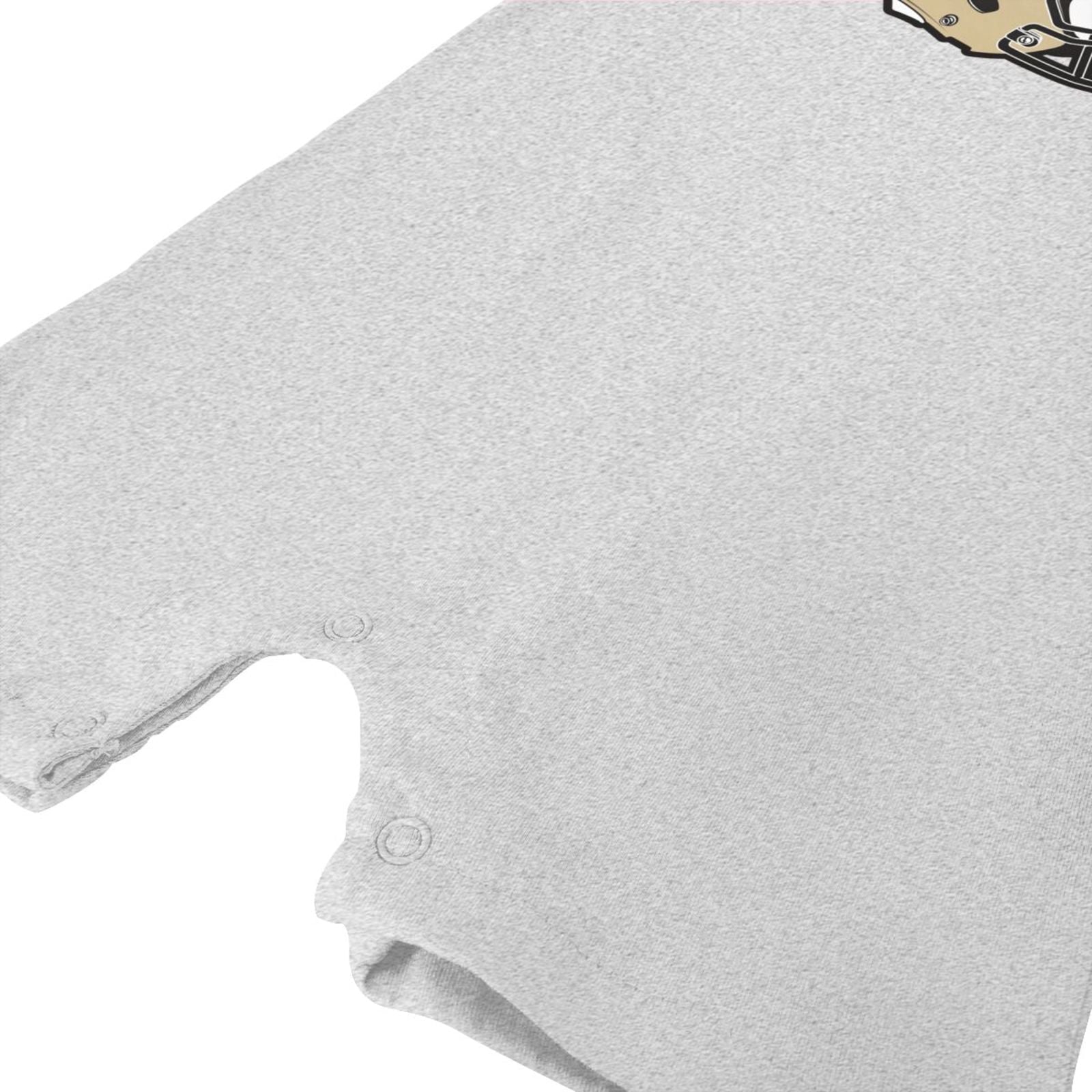 Personalized New Orleans Baby Football Bodysuit - Custom Name & Number - Antking ANTKING