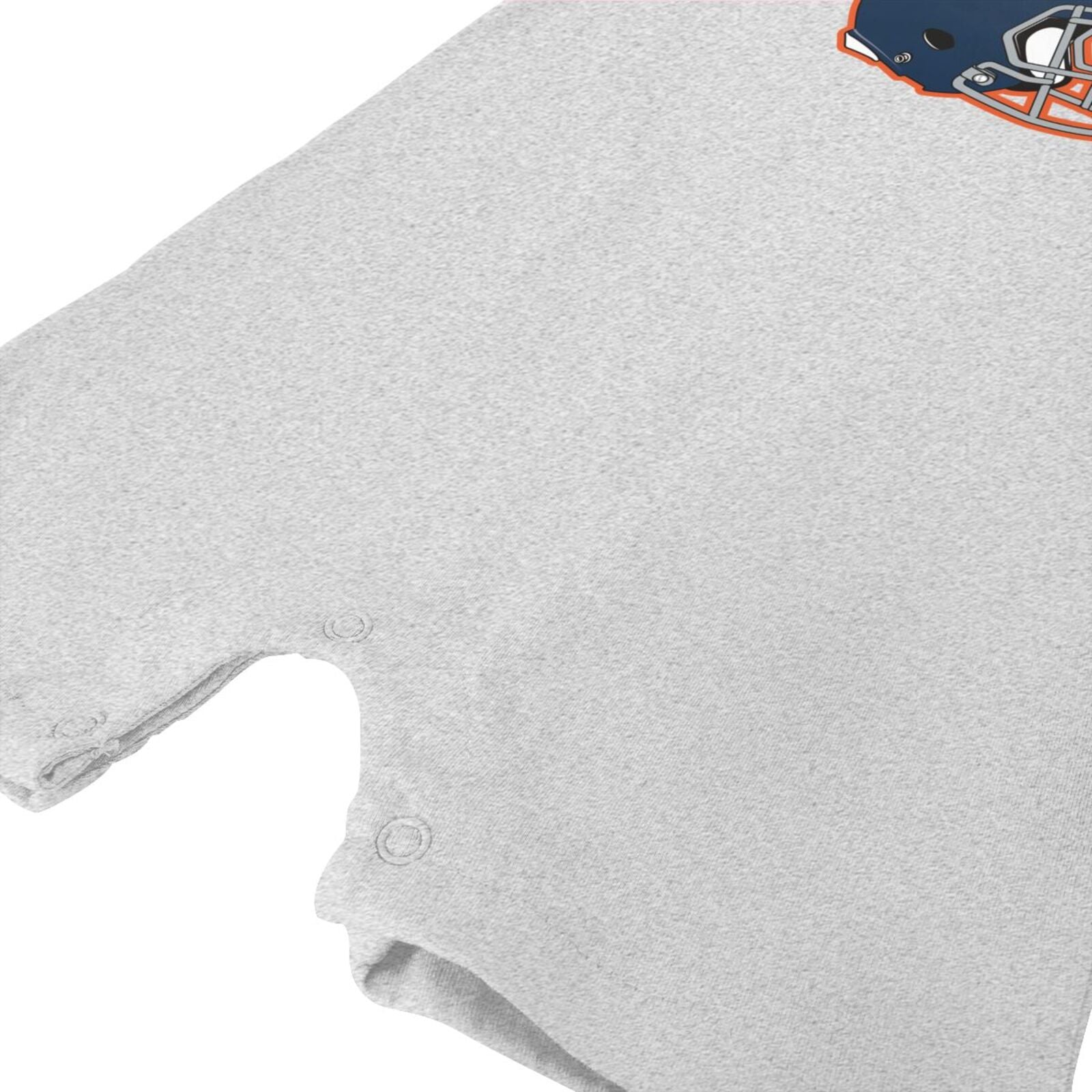Personalized Denver Baby Football Bodysuit - Custom Name & Number - Antking ANTKING